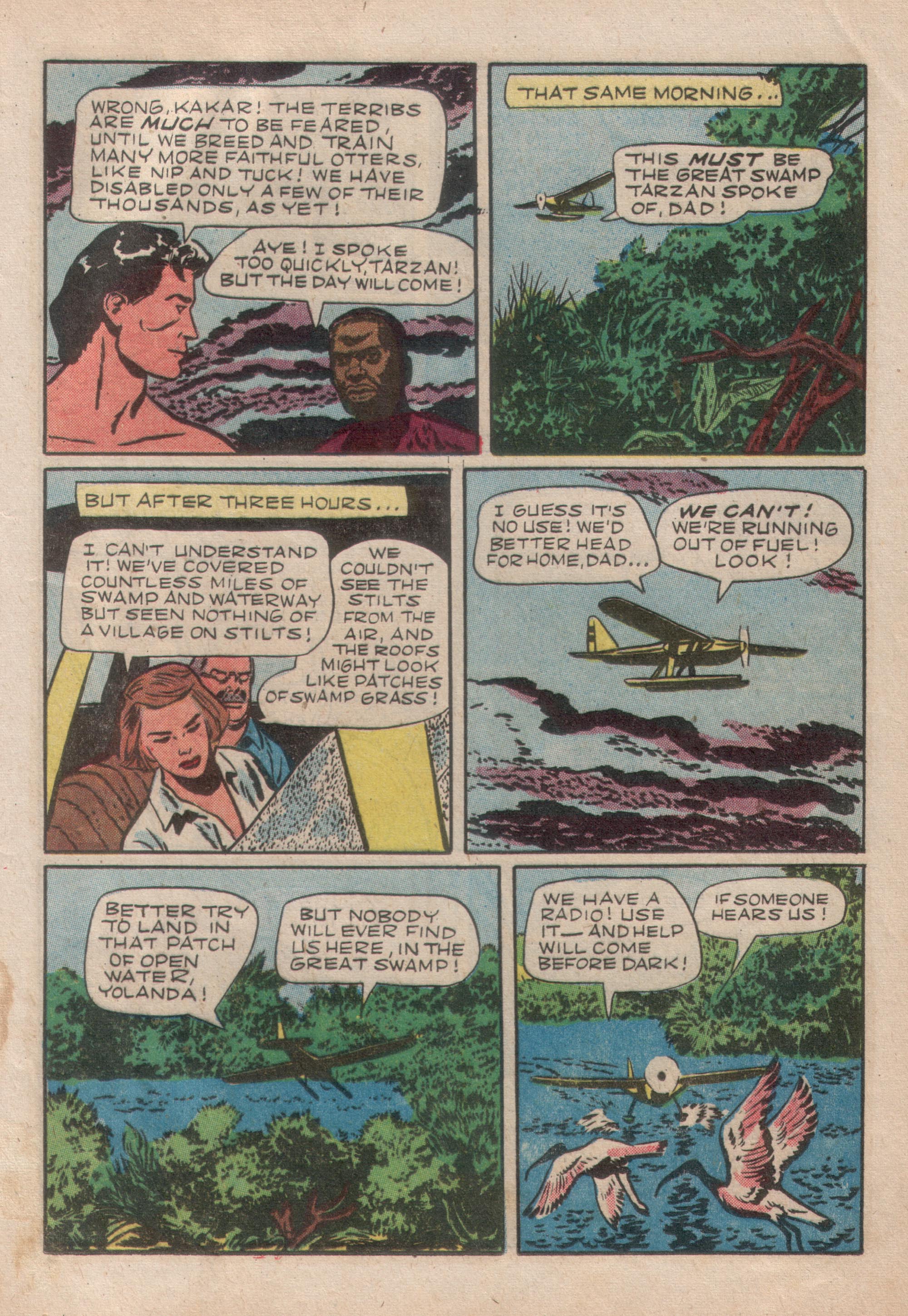 Read online Tarzan (1948) comic -  Issue #42 - 21