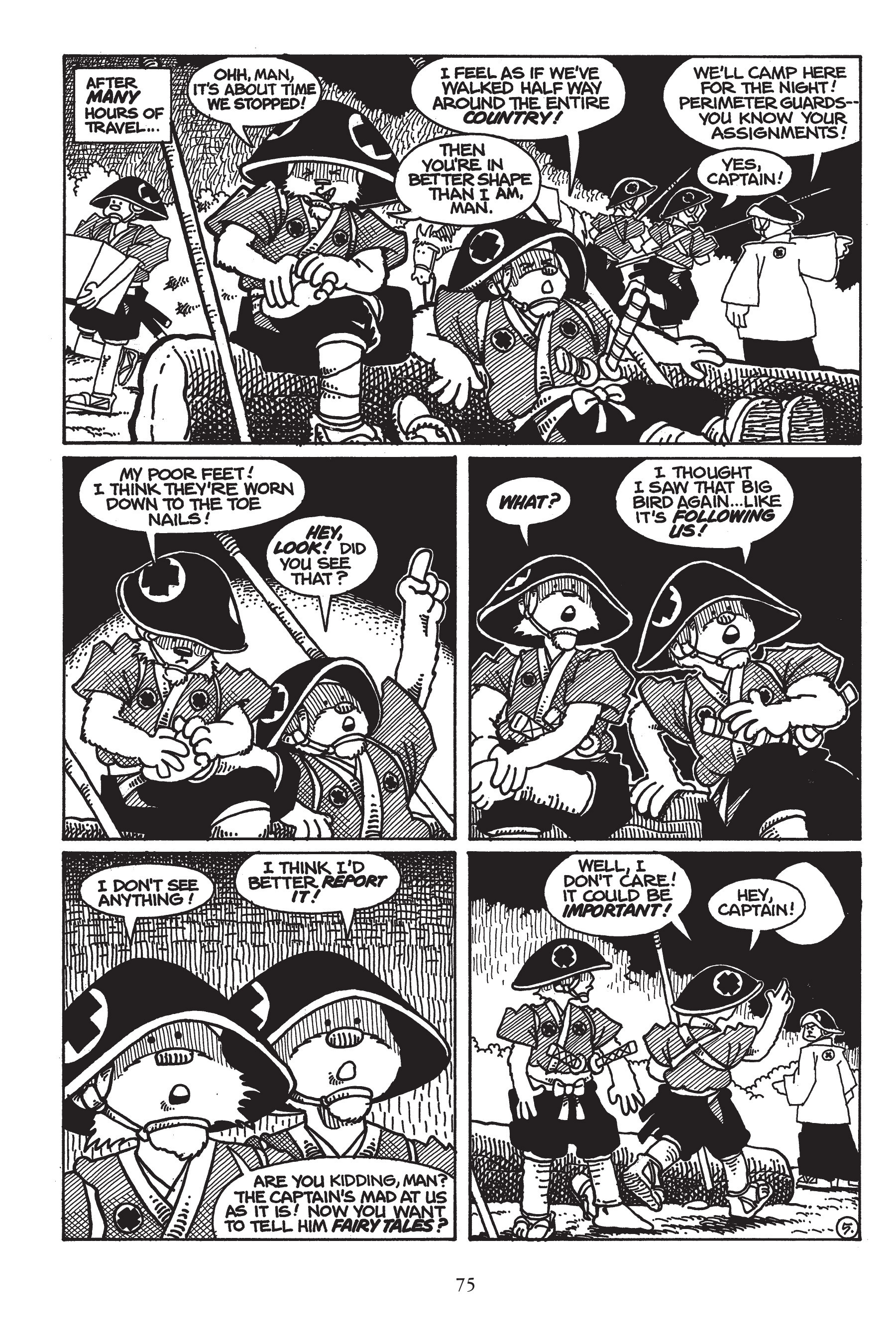 Read online Usagi Yojimbo (1987) comic -  Issue # _TPB 5 - 74