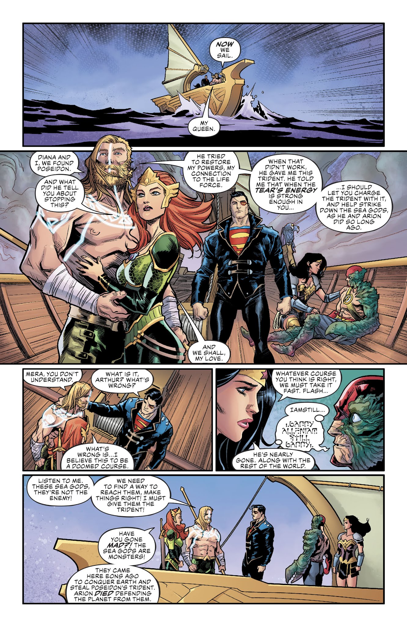 Read online Aquaman/Justice League: Drowned Earth Special comic -  Issue # Full - 8
