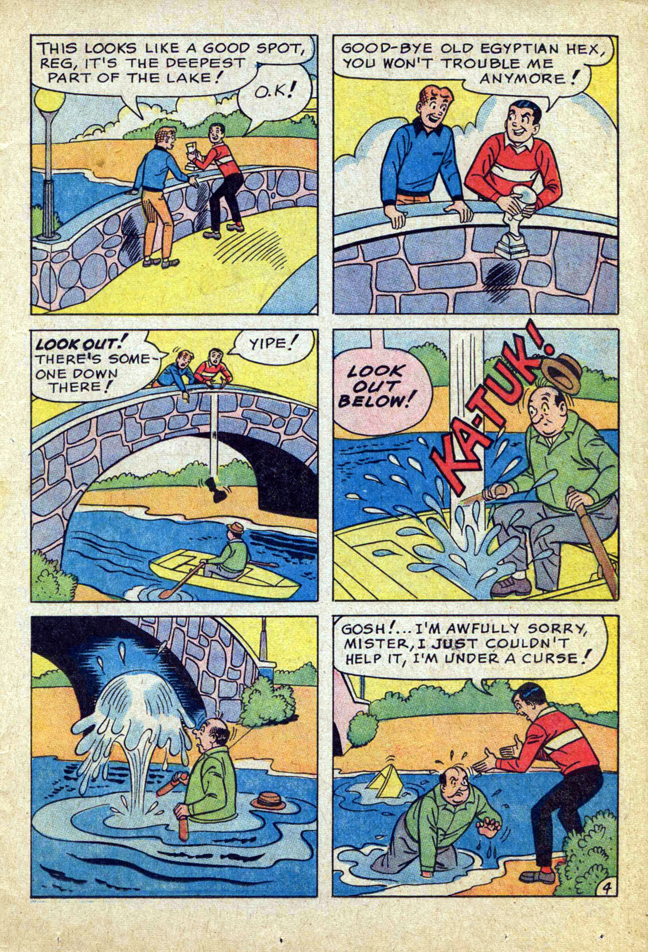 Read online Reggie and Me (1966) comic -  Issue #26 - 23