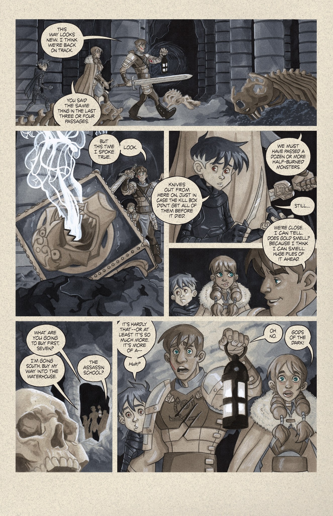 Read online Lark's Killer comic -  Issue #1 - 9