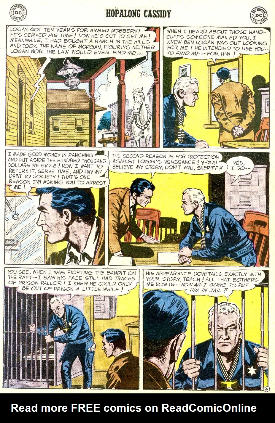 Read online Hopalong Cassidy comic -  Issue #121 - 30