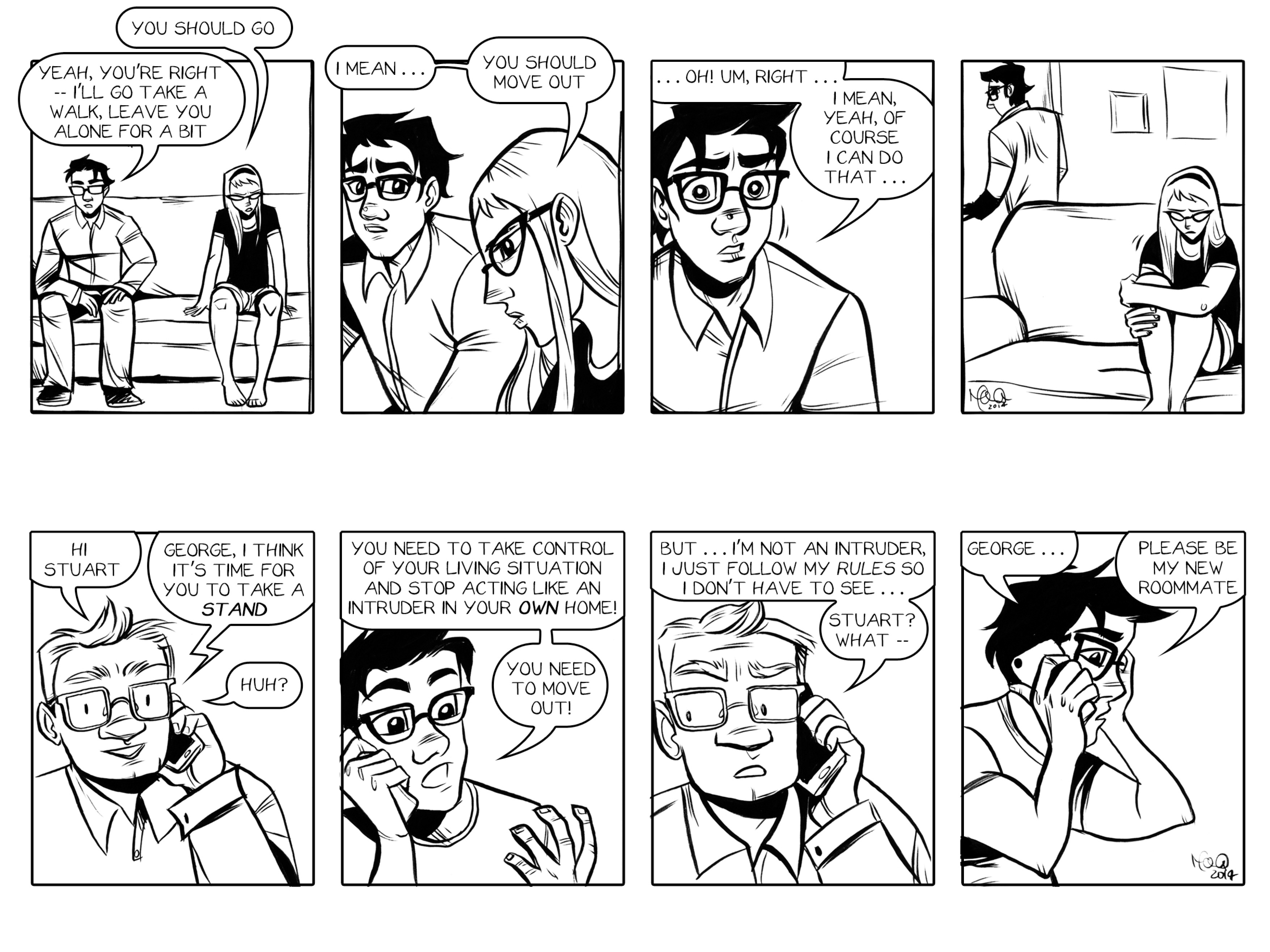 Read online Bonnie N. Collide, Nine to Five comic -  Issue #6 - 12