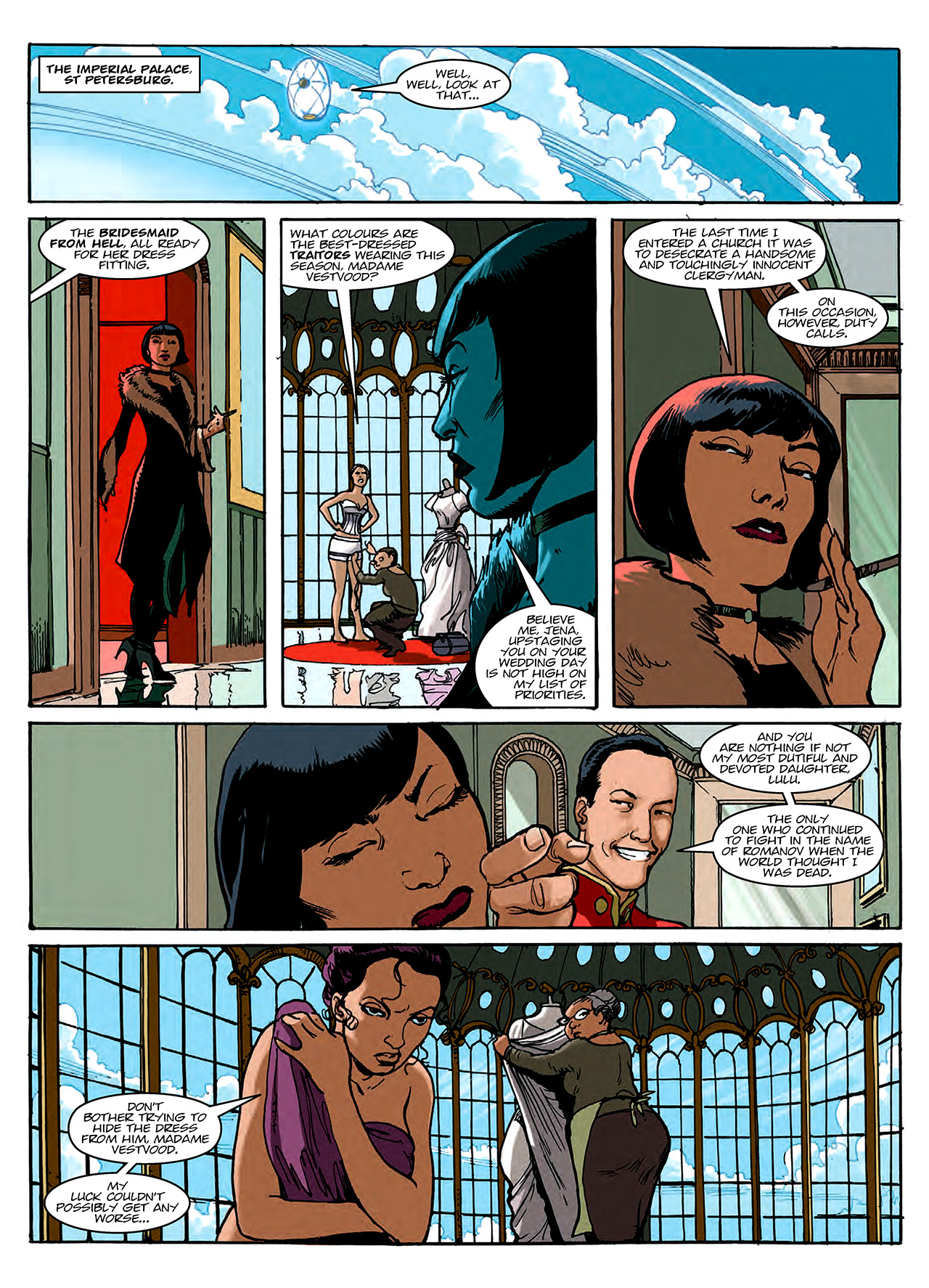 Read online Nikolai Dante comic -  Issue # TPB 11 - 55