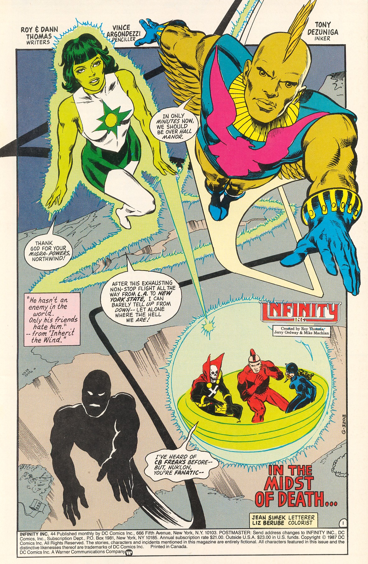 Read online Infinity Inc. (1984) comic -  Issue #44 - 3