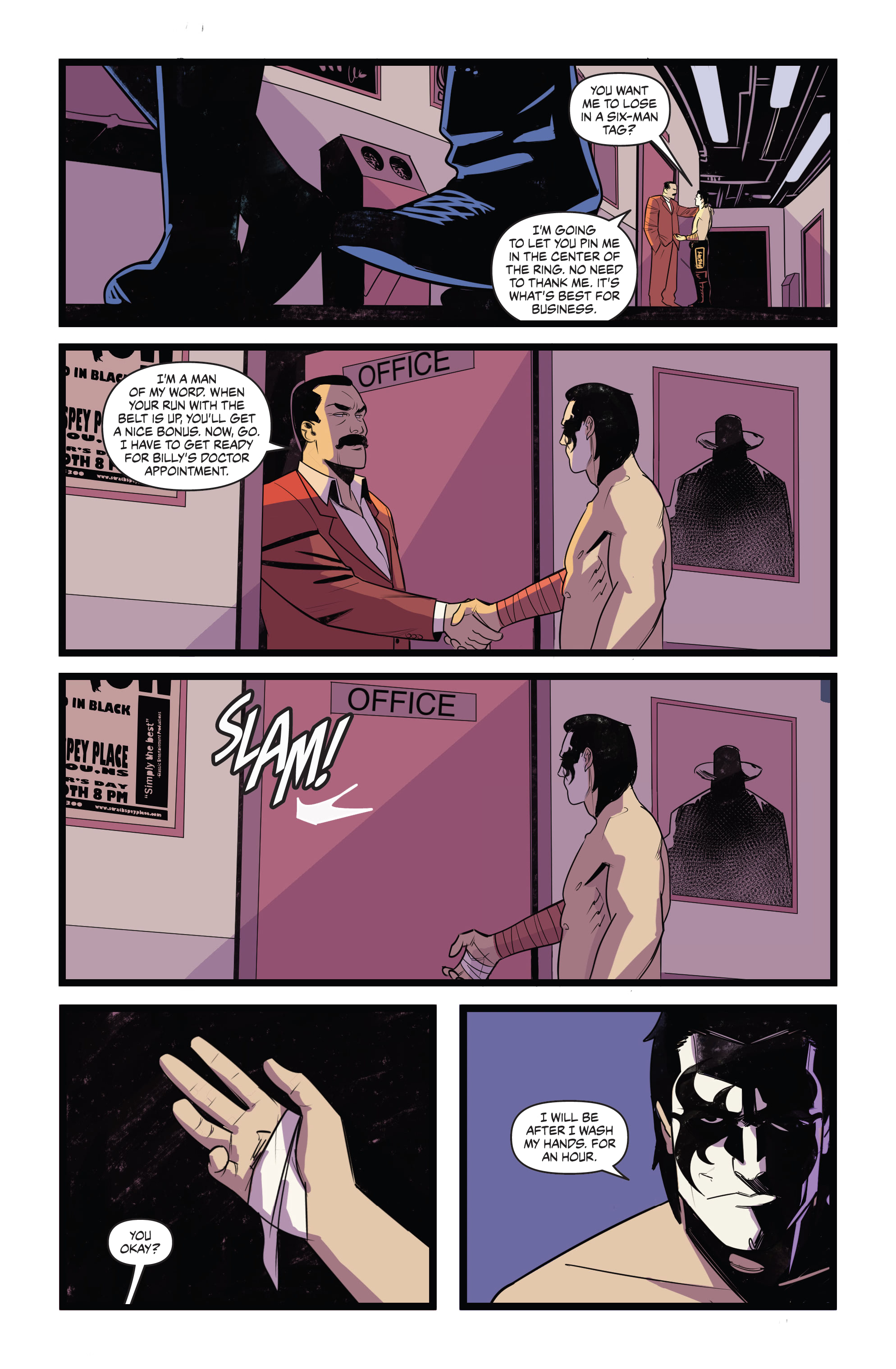 Read online Over the Ropes comic -  Issue # _TPB - 56