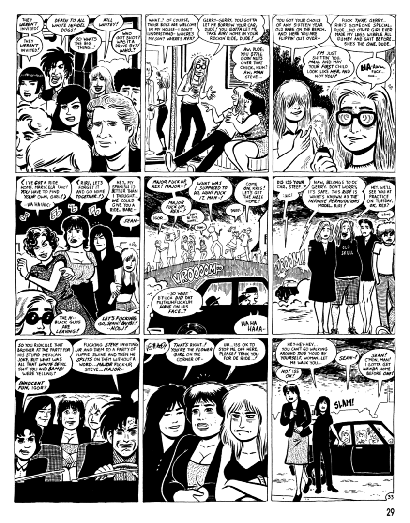 Read online Love and Rockets (1982) comic -  Issue #36 - 31