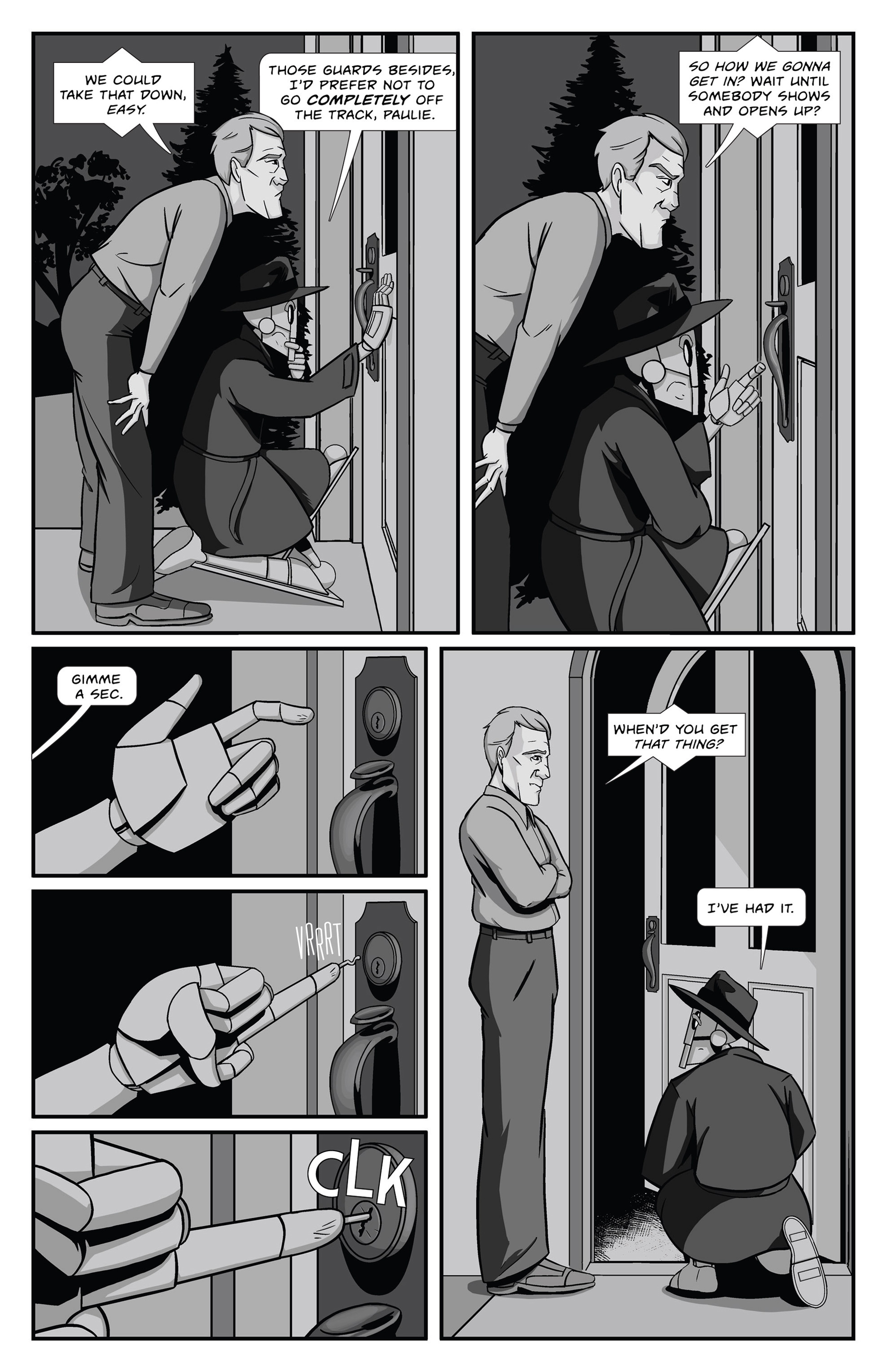 Read online Copernicus Jones: Robot Detective comic -  Issue #4 - 10