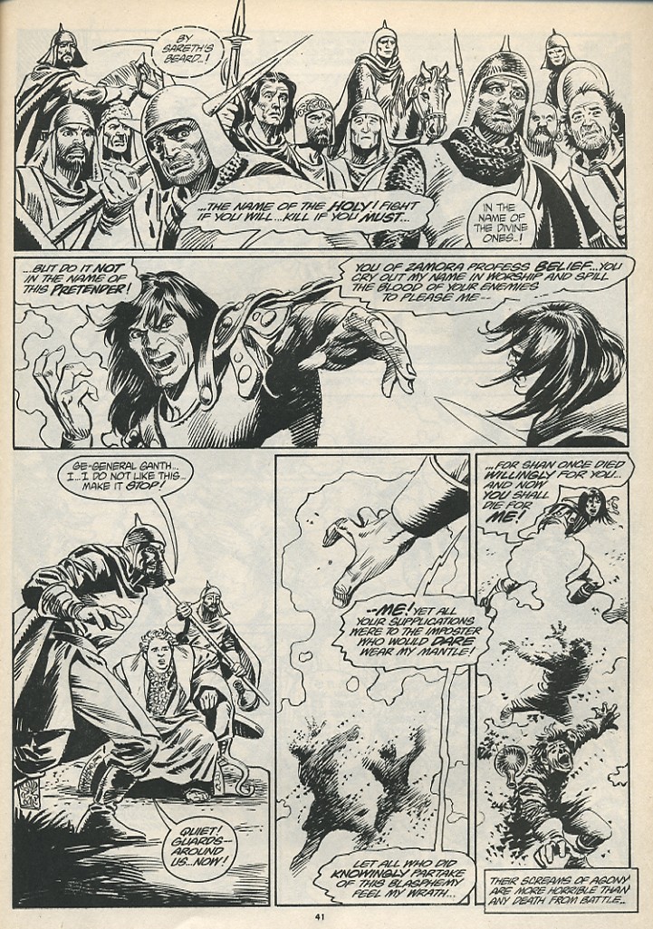 Read online The Savage Sword Of Conan comic -  Issue #181 - 43