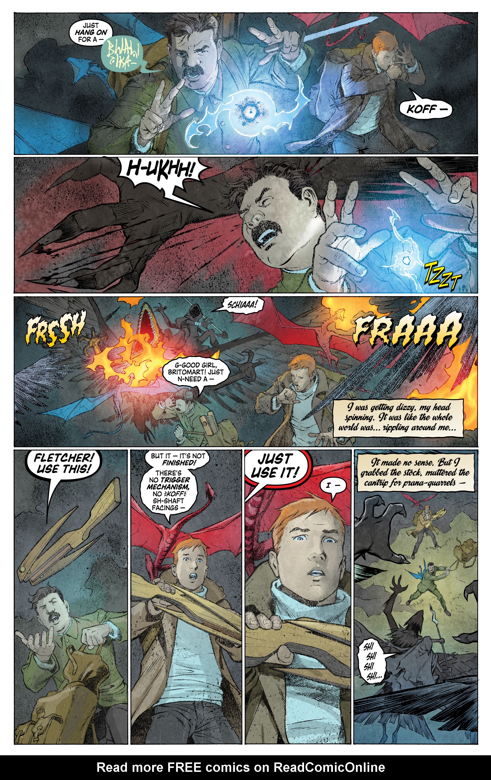 Read online Arrowsmith: Behind Enemy Lines comic -  Issue #6 - 4