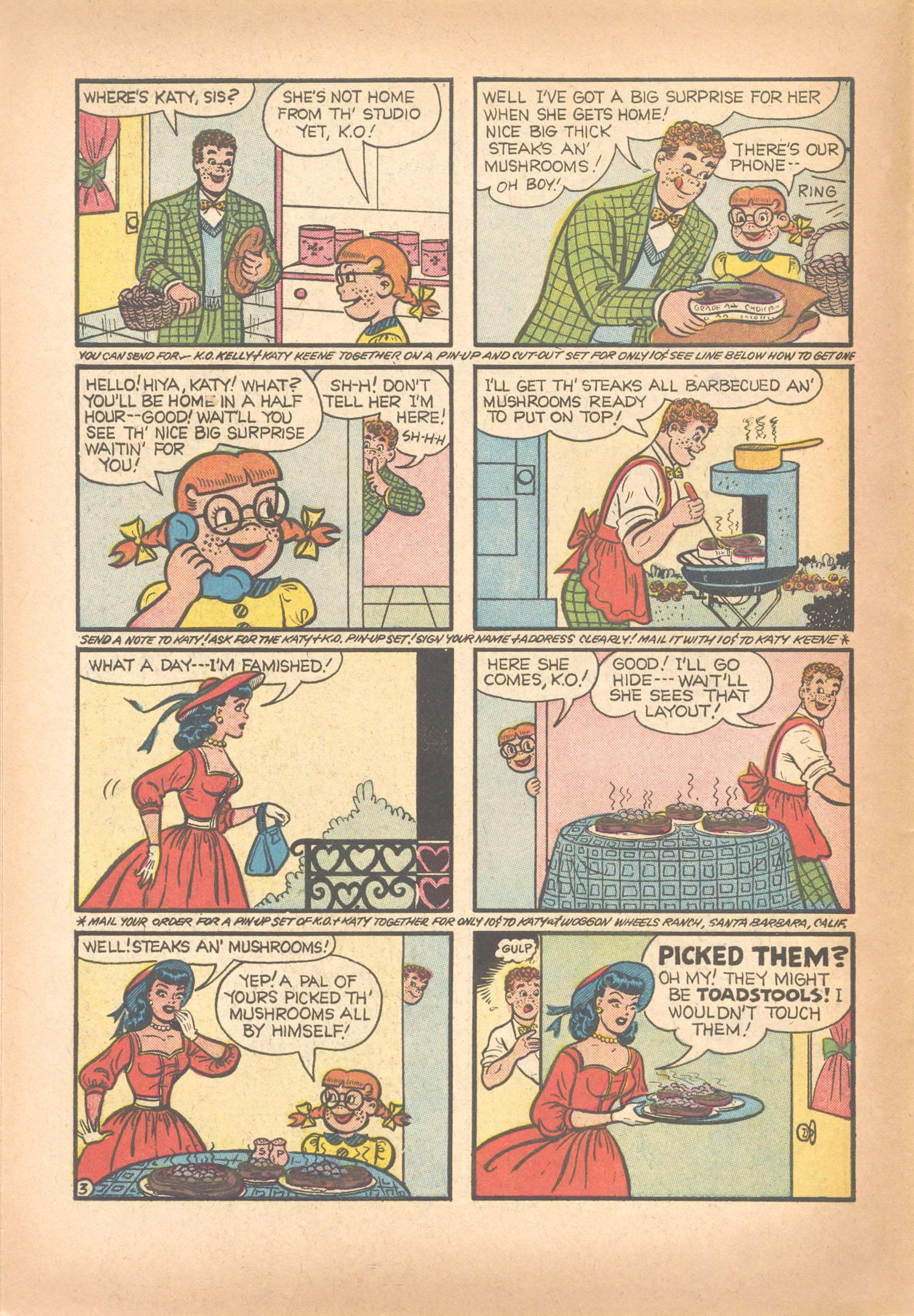 Read online Katy Keene (1949) comic -  Issue #28 - 10