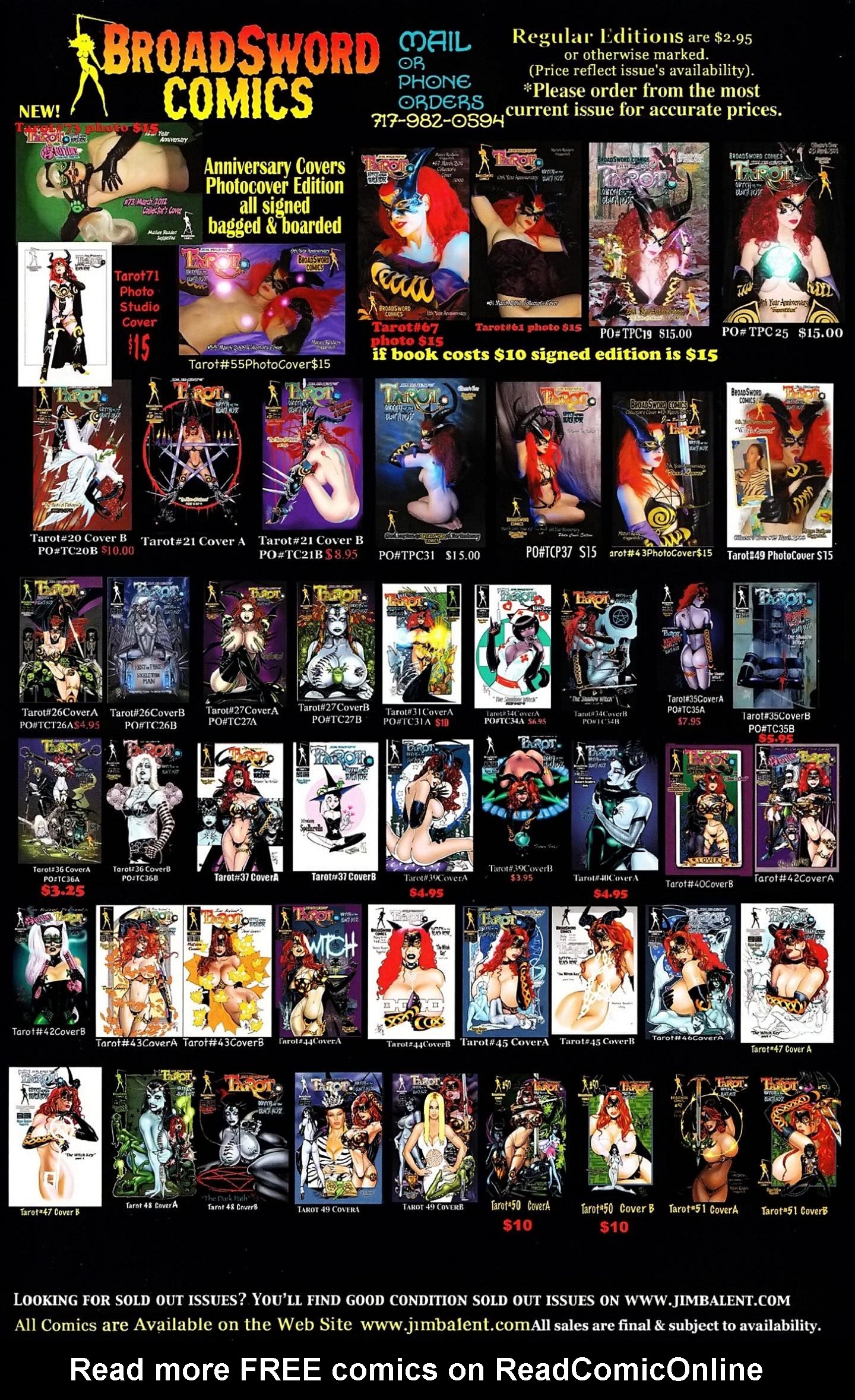 Read online Tarot: Witch of the Black Rose comic -  Issue #76 - 33