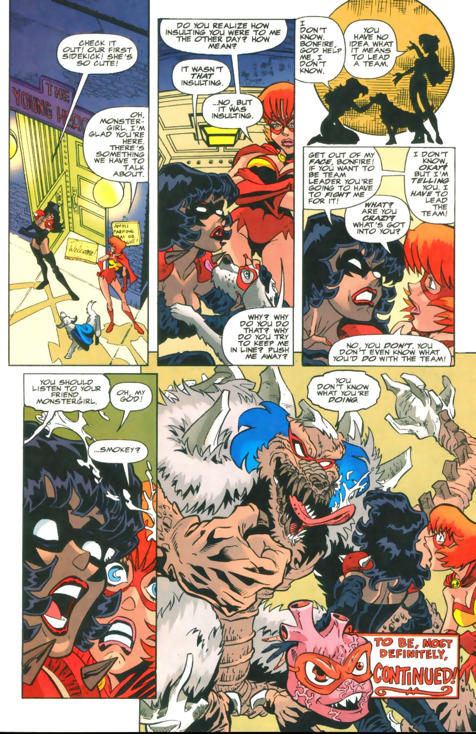 Read online Young Heroes in Love comic -  Issue #16 - 24