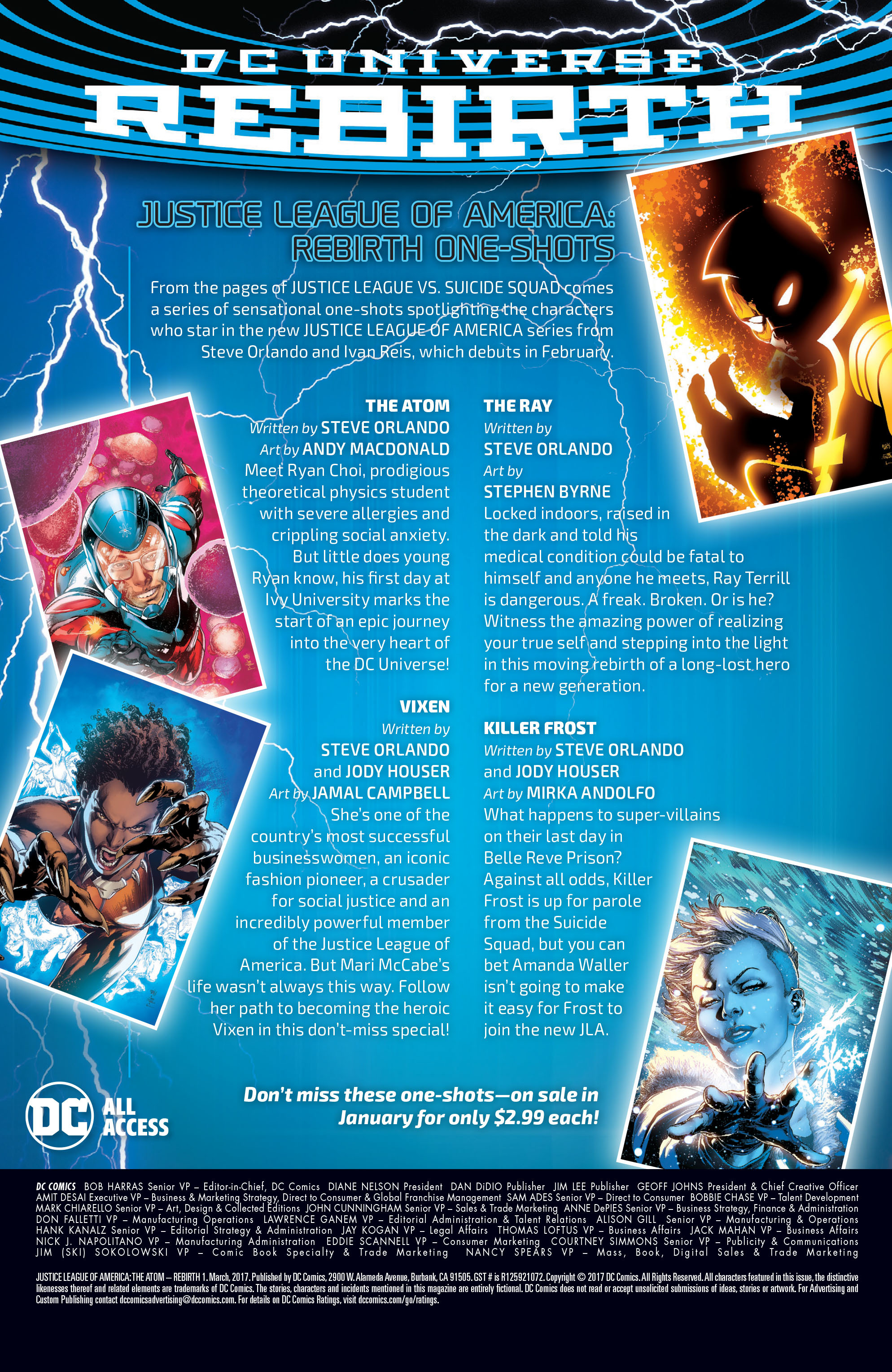 Read online Justice League of America: The Atom Rebirth comic -  Issue # Full - 24