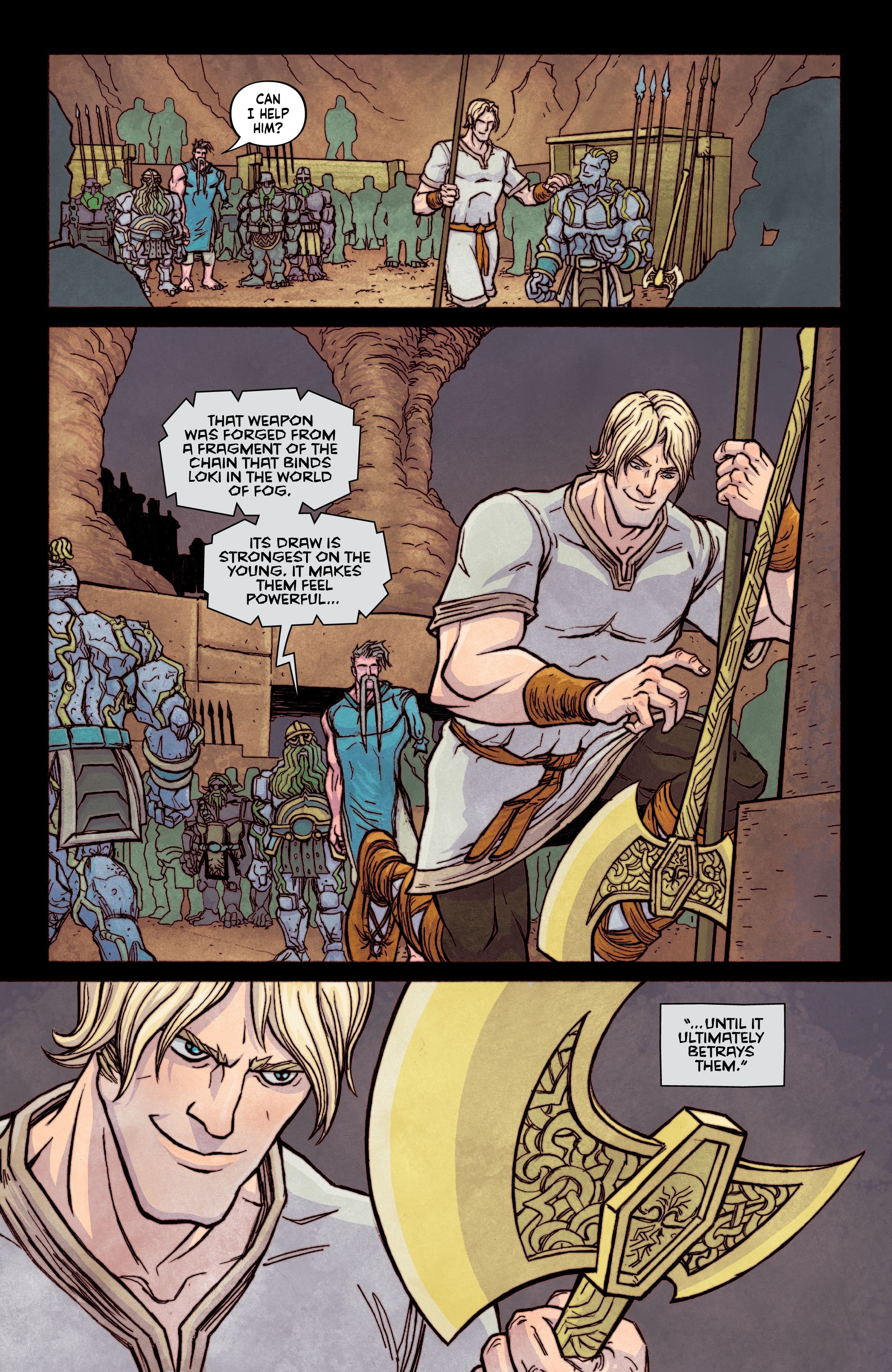 Read online Beware the Eye of Odin comic -  Issue #2 - 35