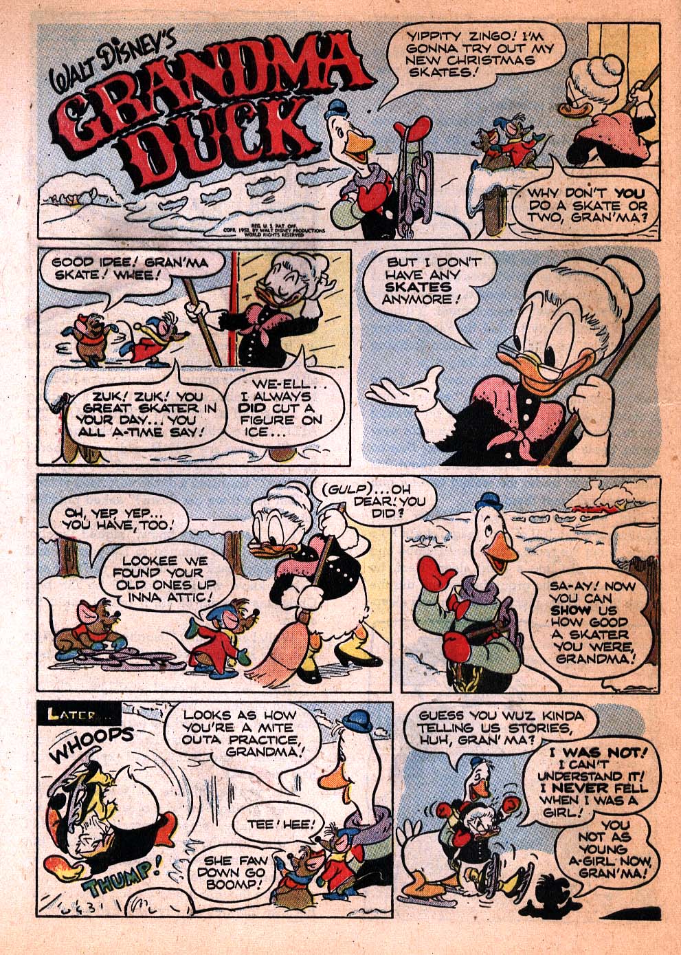 Read online Walt Disney's Comics and Stories comic -  Issue #148 - 36