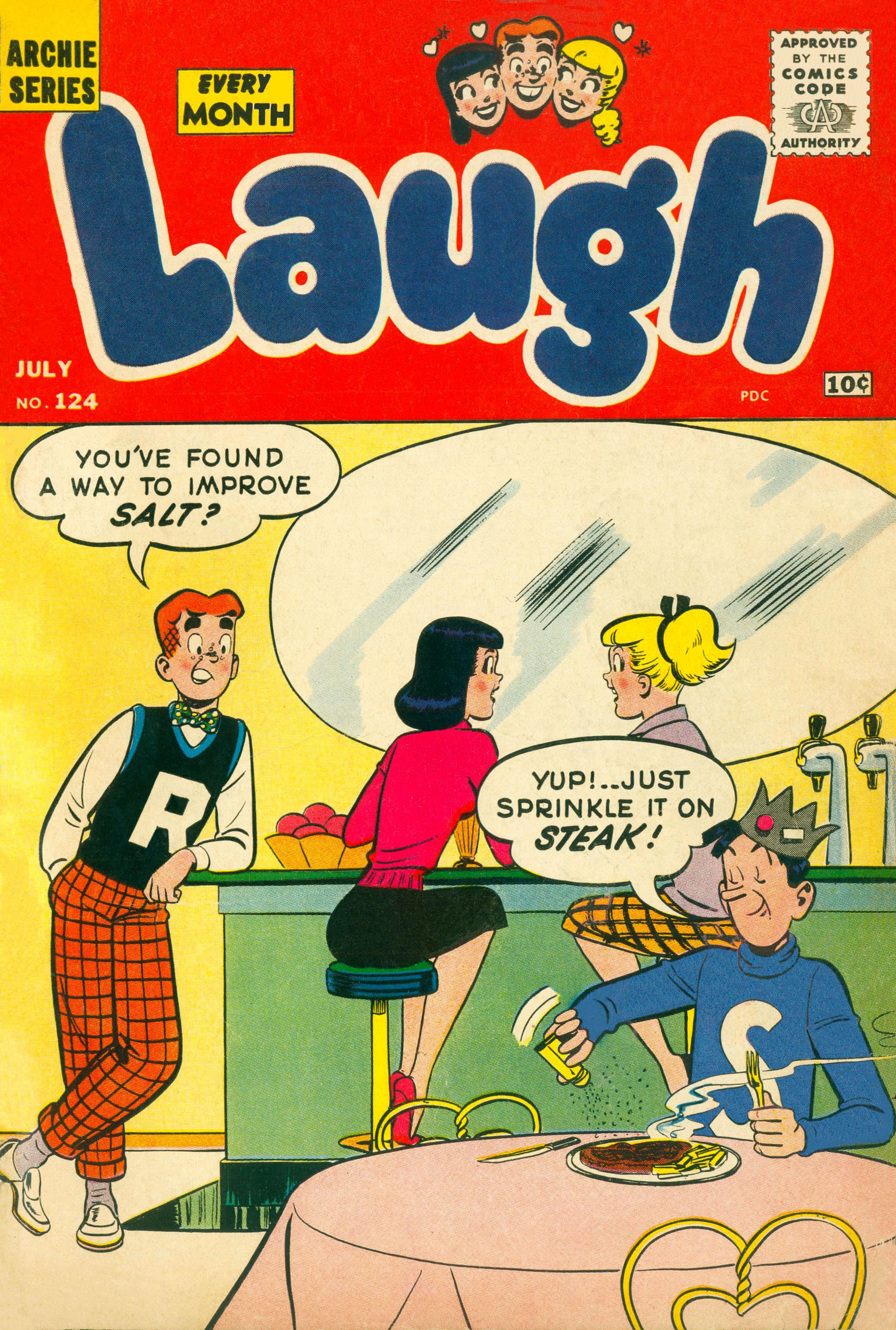 Read online Laugh (Comics) comic -  Issue #124 - 1