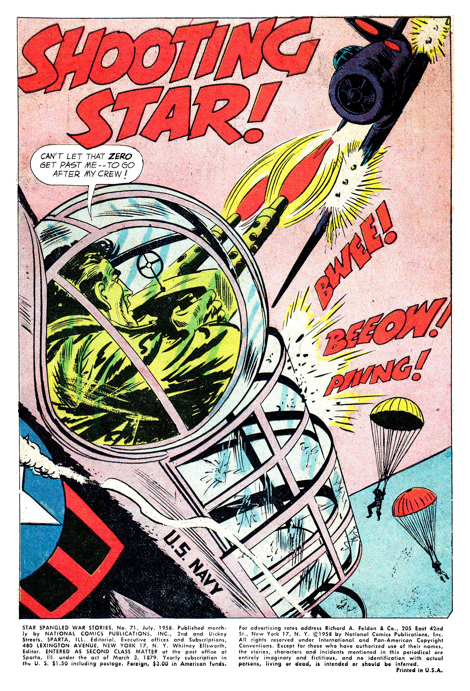 Read online Star Spangled War Stories (1952) comic -  Issue #71 - 3
