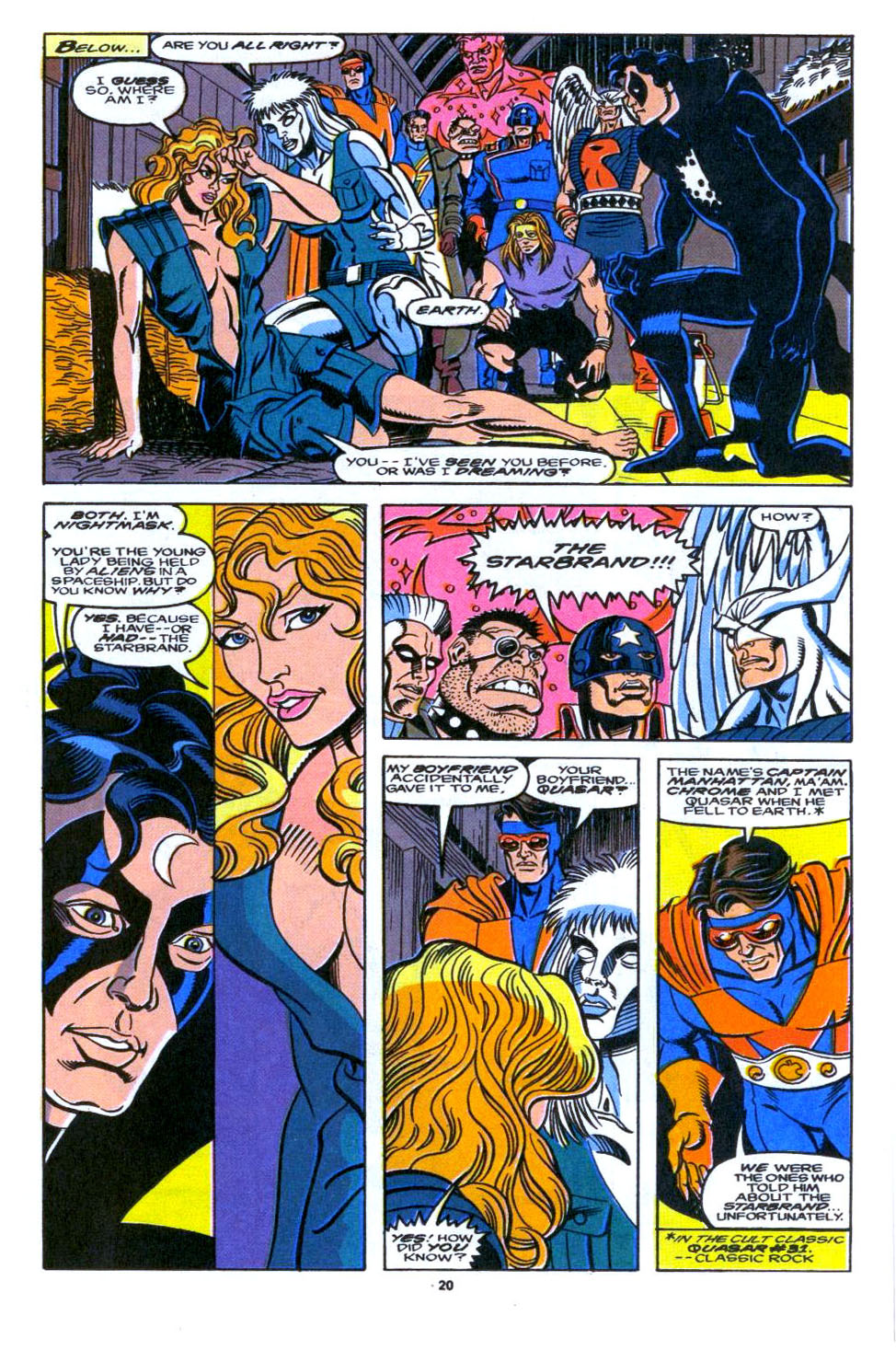 Read online Quasar comic -  Issue #56 - 17