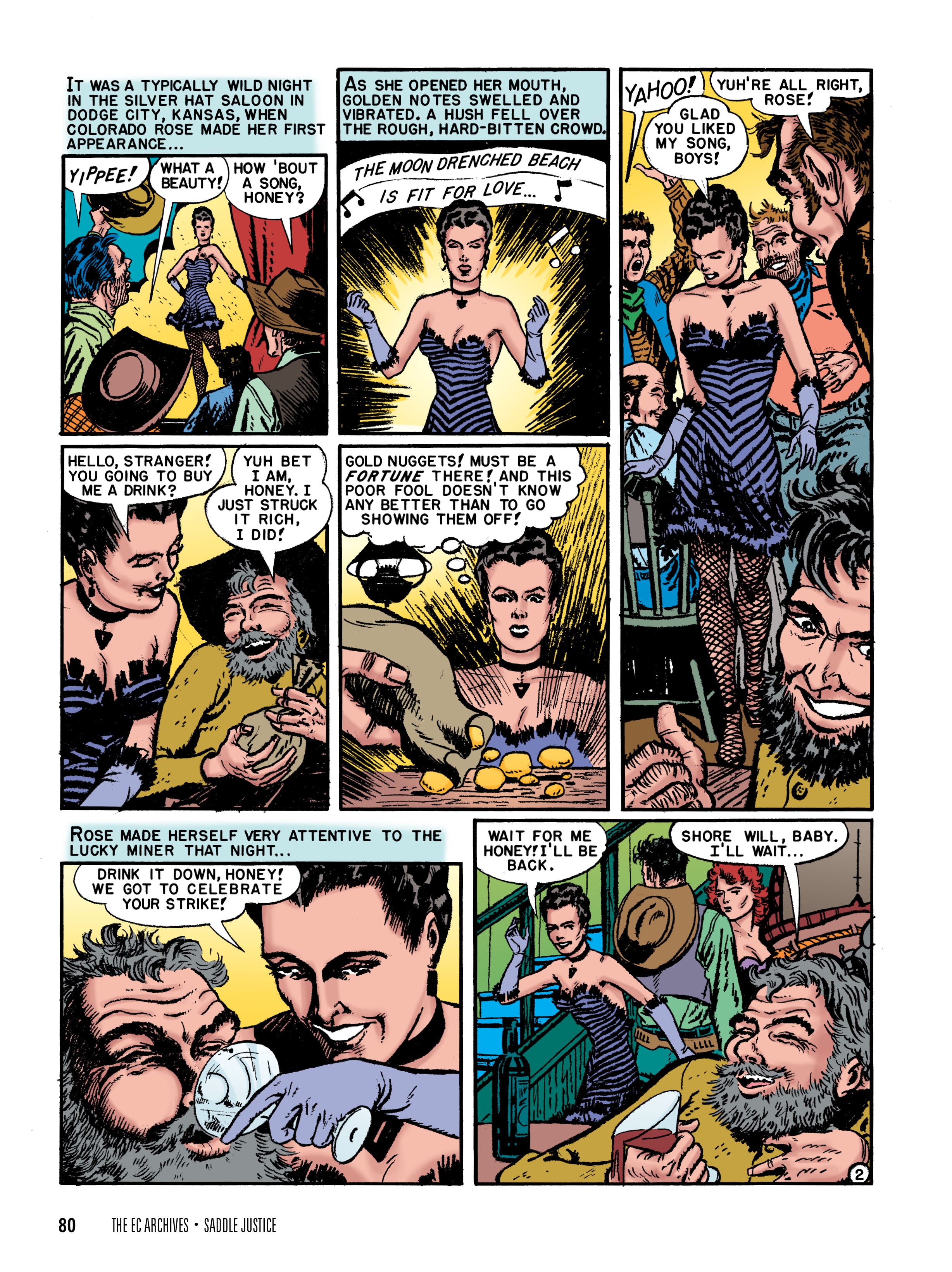 Read online The EC Archives: Saddle Justice comic -  Issue # TPB (Part 1) - 82