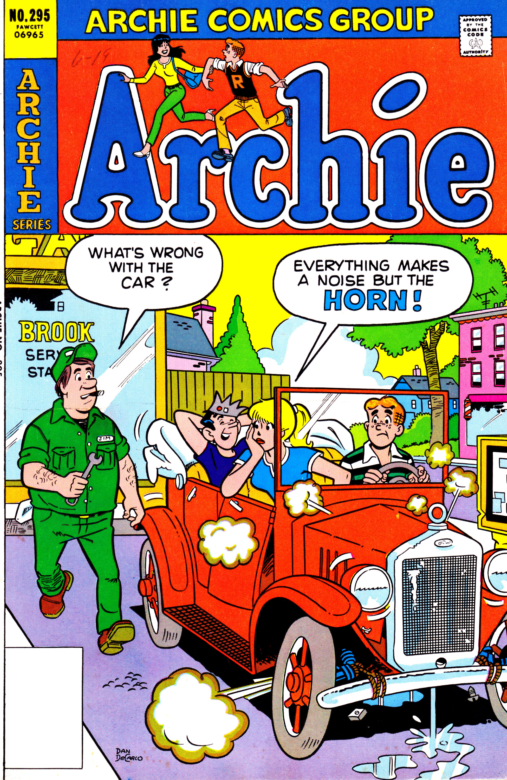 Read online Archie (1960) comic -  Issue #295 - 1