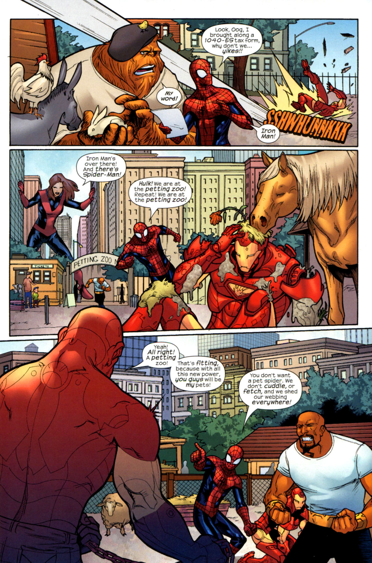 Read online Marvel Adventures The Avengers comic -  Issue #32 - 21