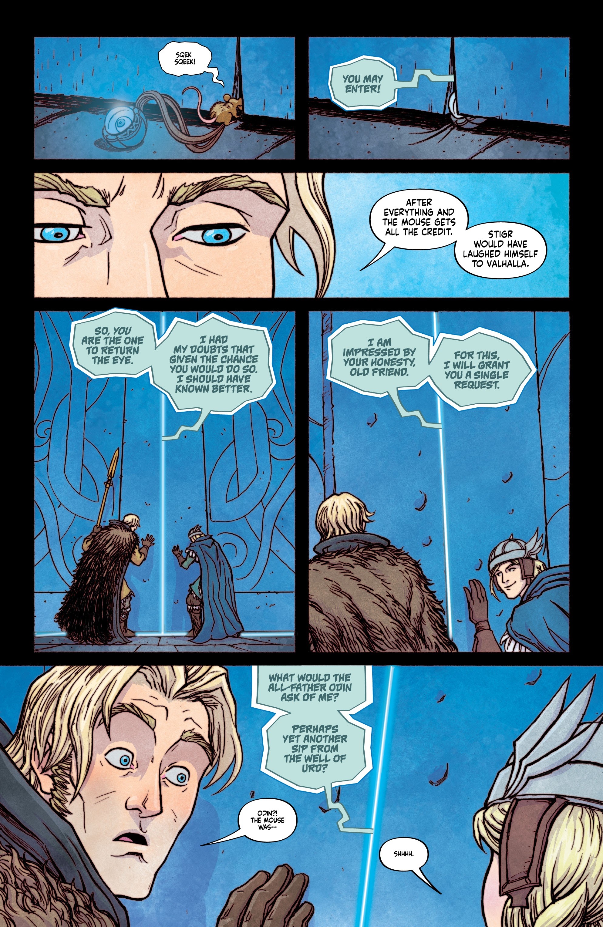 Read online Beware the Eye of Odin comic -  Issue #4 - 33