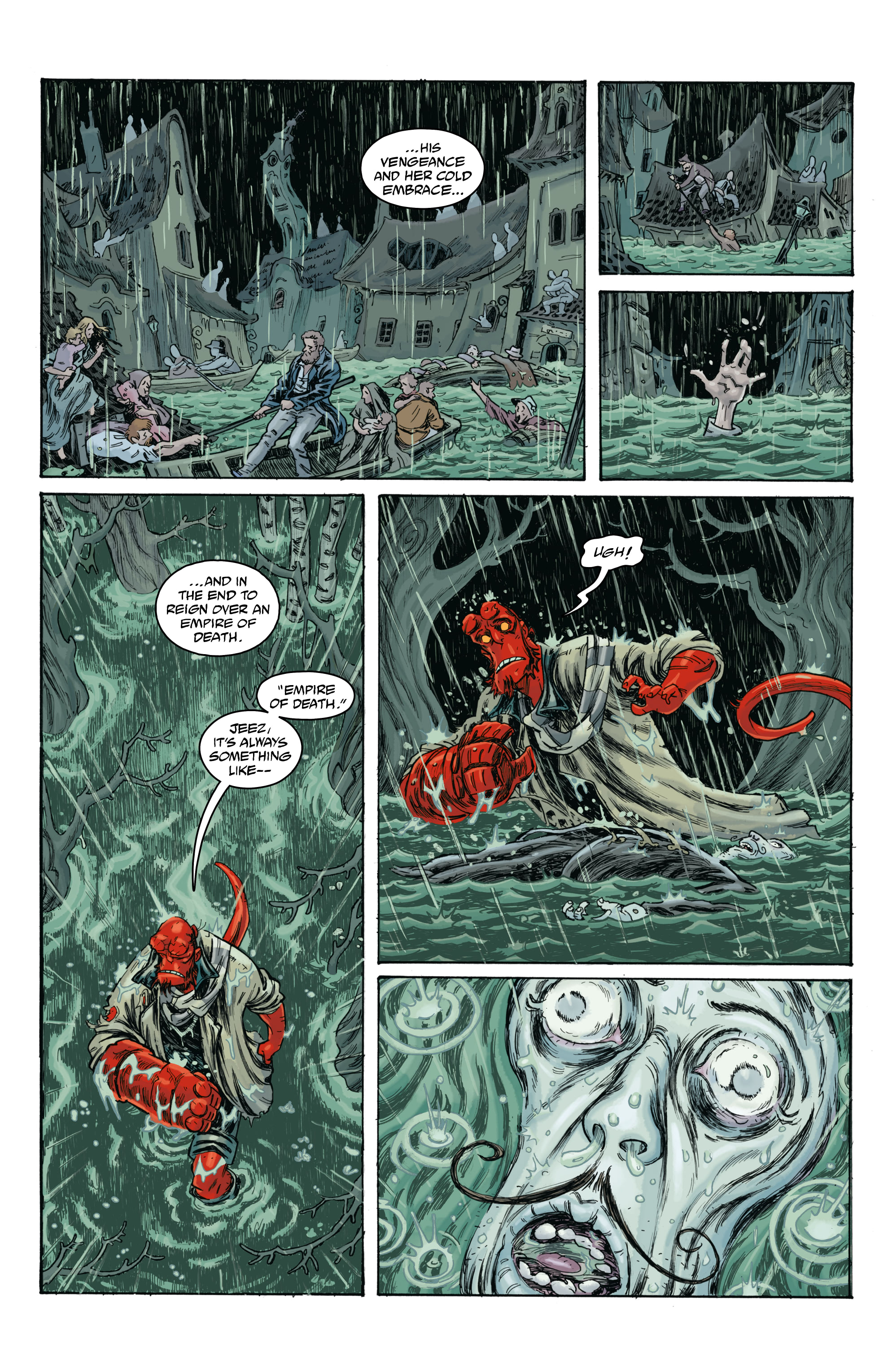 Read online Hellboy and the B.P.R.D.: Time is a River comic -  Issue # Full - 11