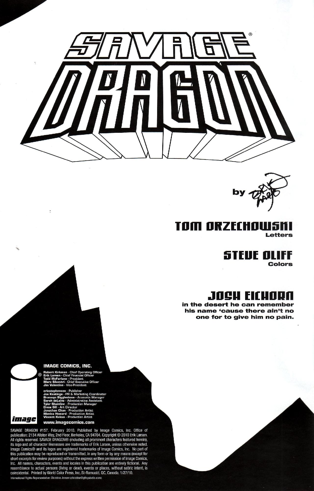 The Savage Dragon (1993) Issue #157 #160 - English 2