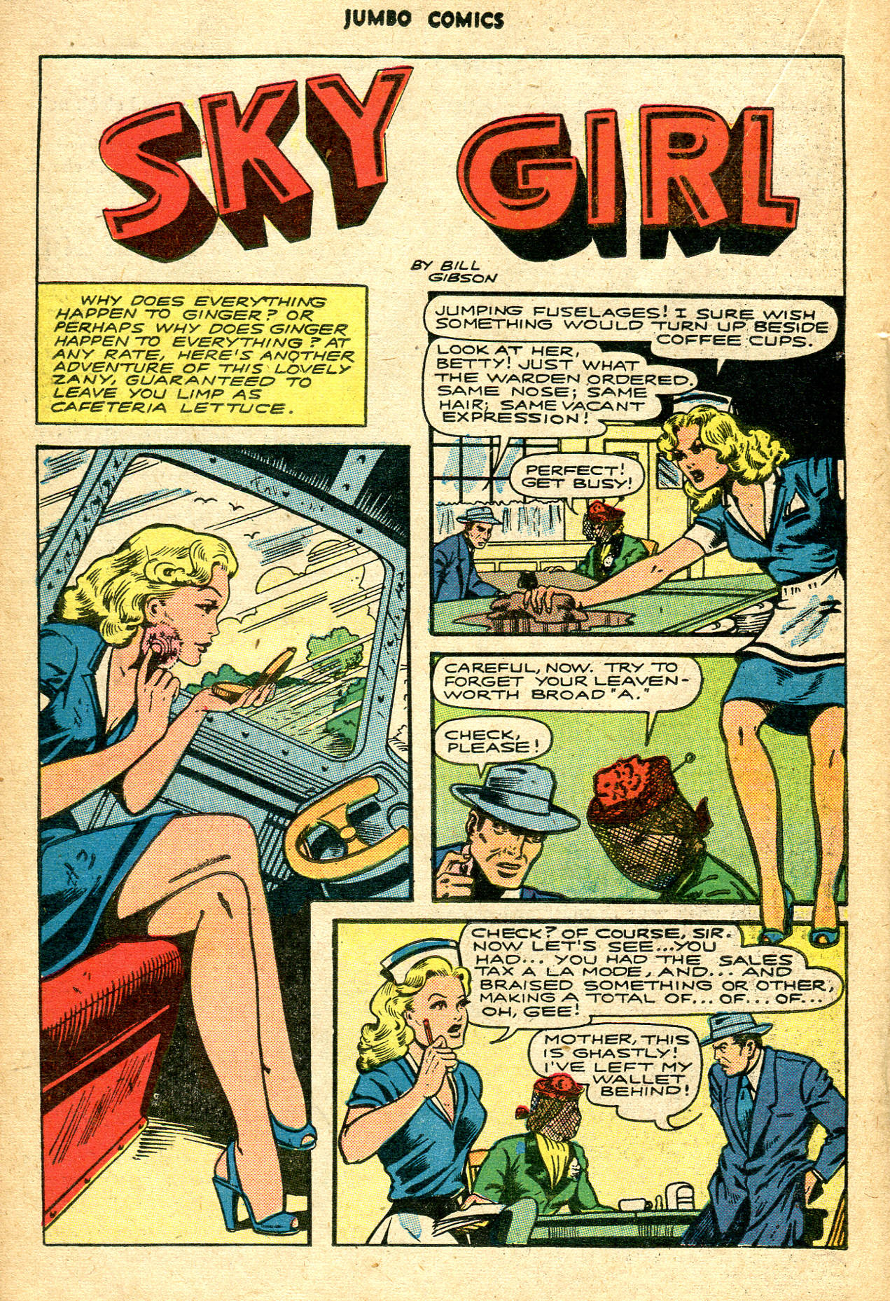 Read online Jumbo Comics comic -  Issue #92 - 32