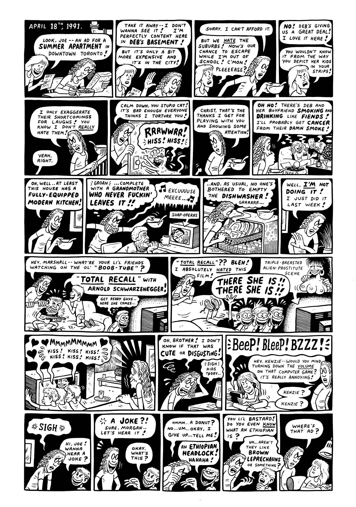 Read online Peepshow: The Cartoon Diary of Joe Matt comic -  Issue # Full - 86