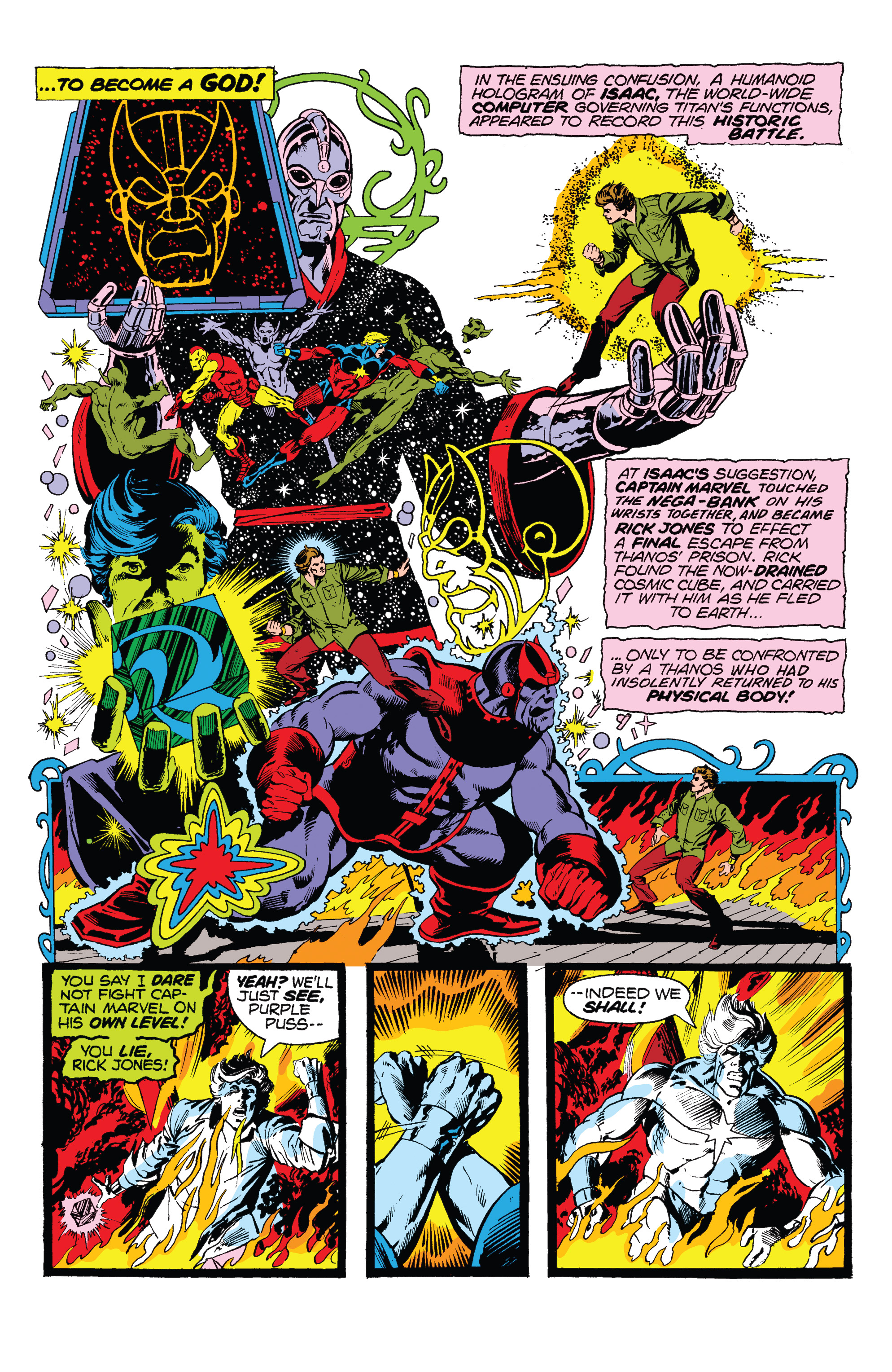 Read online Marvel-Verse: Thanos comic -  Issue # TPB - 29