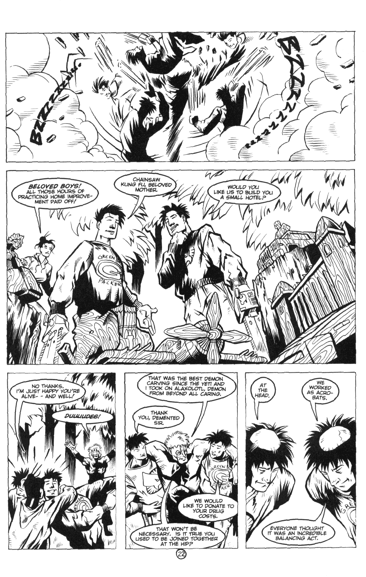 Read online The Badger (1997) comic -  Issue #8 - 24