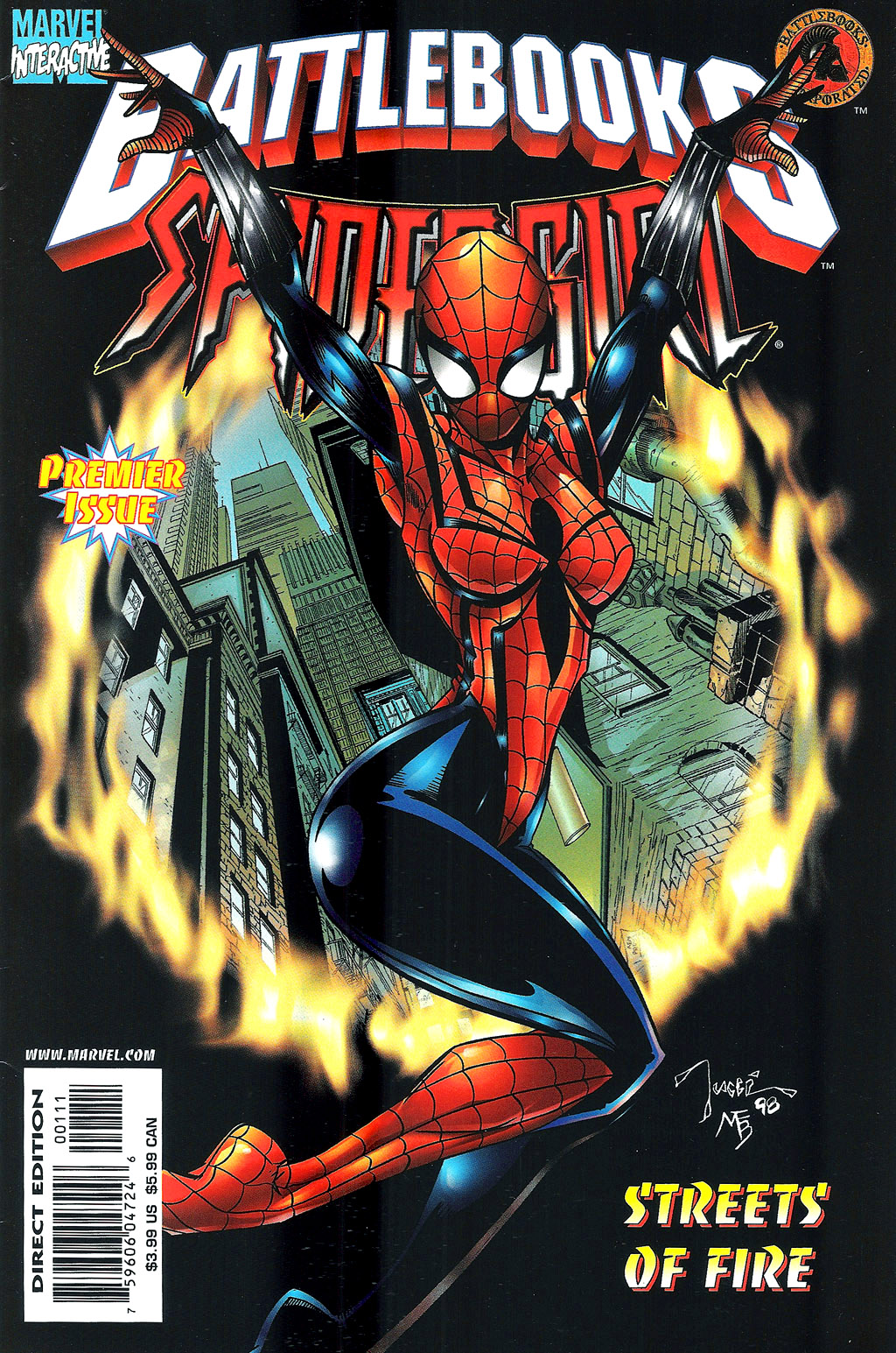 Read online Spider-Girl Battlebook: Streets of Fire comic -  Issue # Full - 1