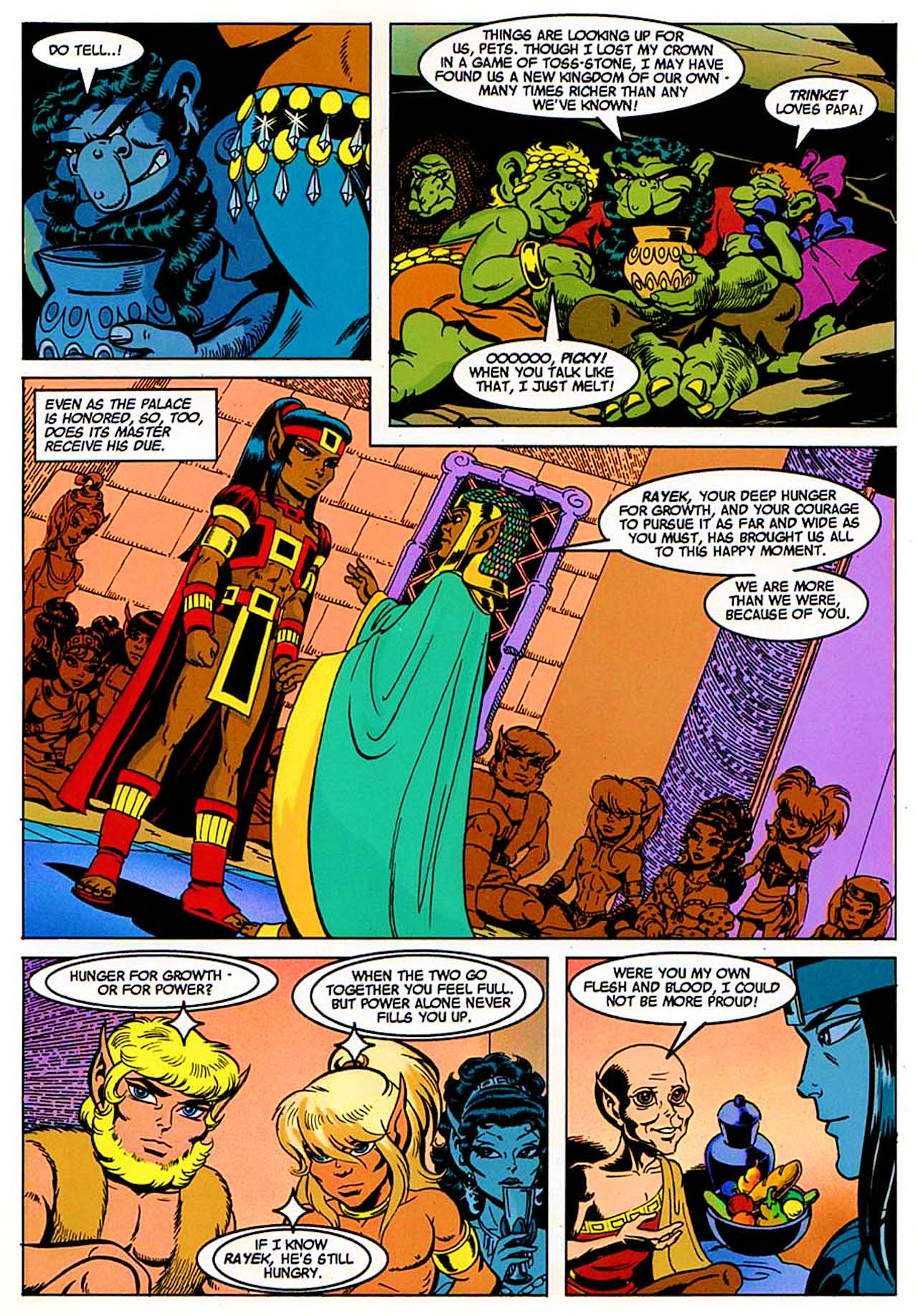Read online ElfQuest: Kings of the Broken Wheel comic -  Issue #4 - 14