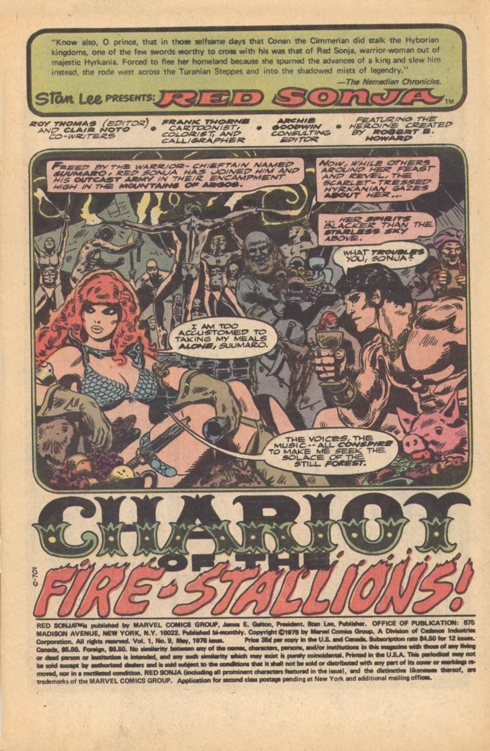 Red Sonja (1977) Issue #9 #9 - English 2