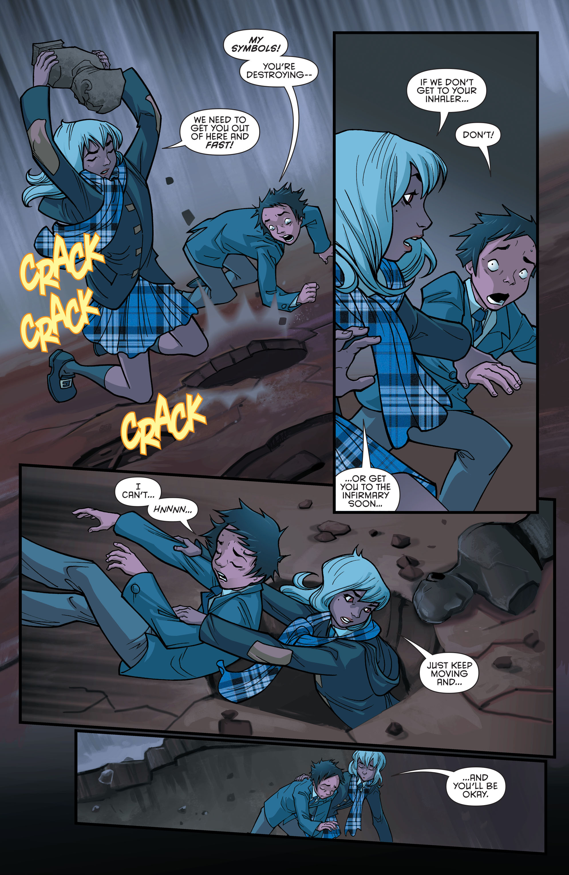 Read online Gotham Academy: Second Semester comic -  Issue #1 - 17
