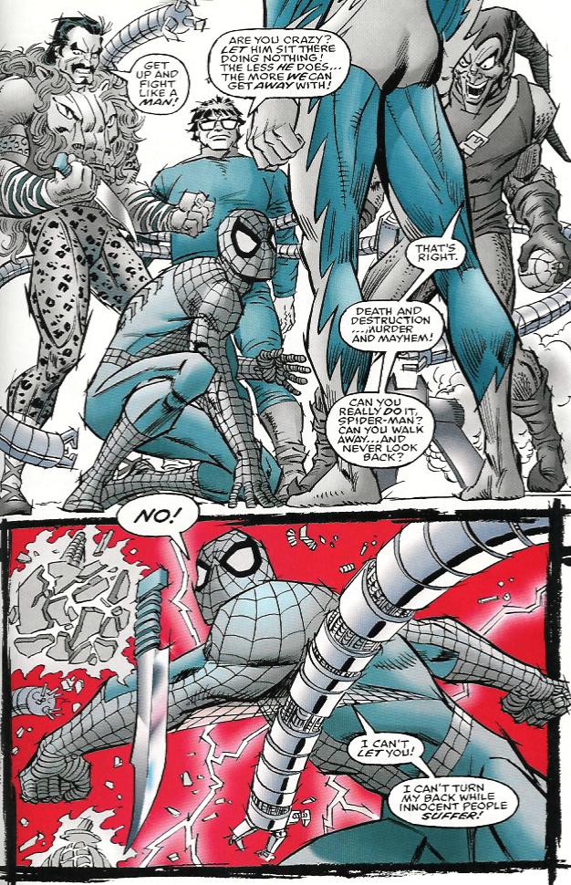 Read online Spider-Man (1990) comic -  Issue #57 - Aftershocks Part 1 - 29