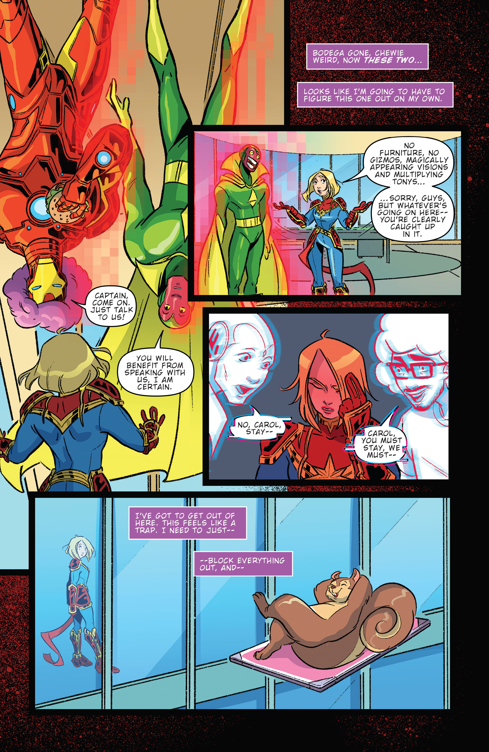 Read online Marvel Action: Captain Marvel (2021) comic -  Issue #3 - 12