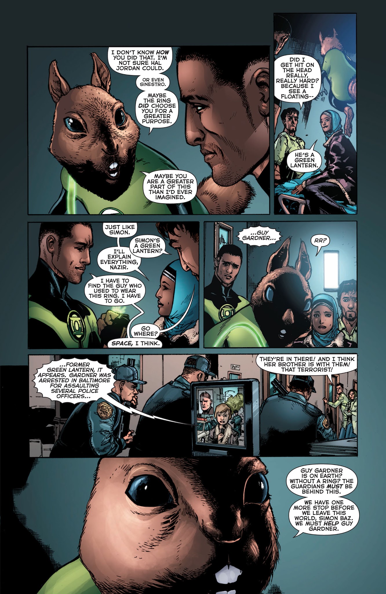 Read online Green Lantern: Rise of the Third Army comic -  Issue # TPB - 337