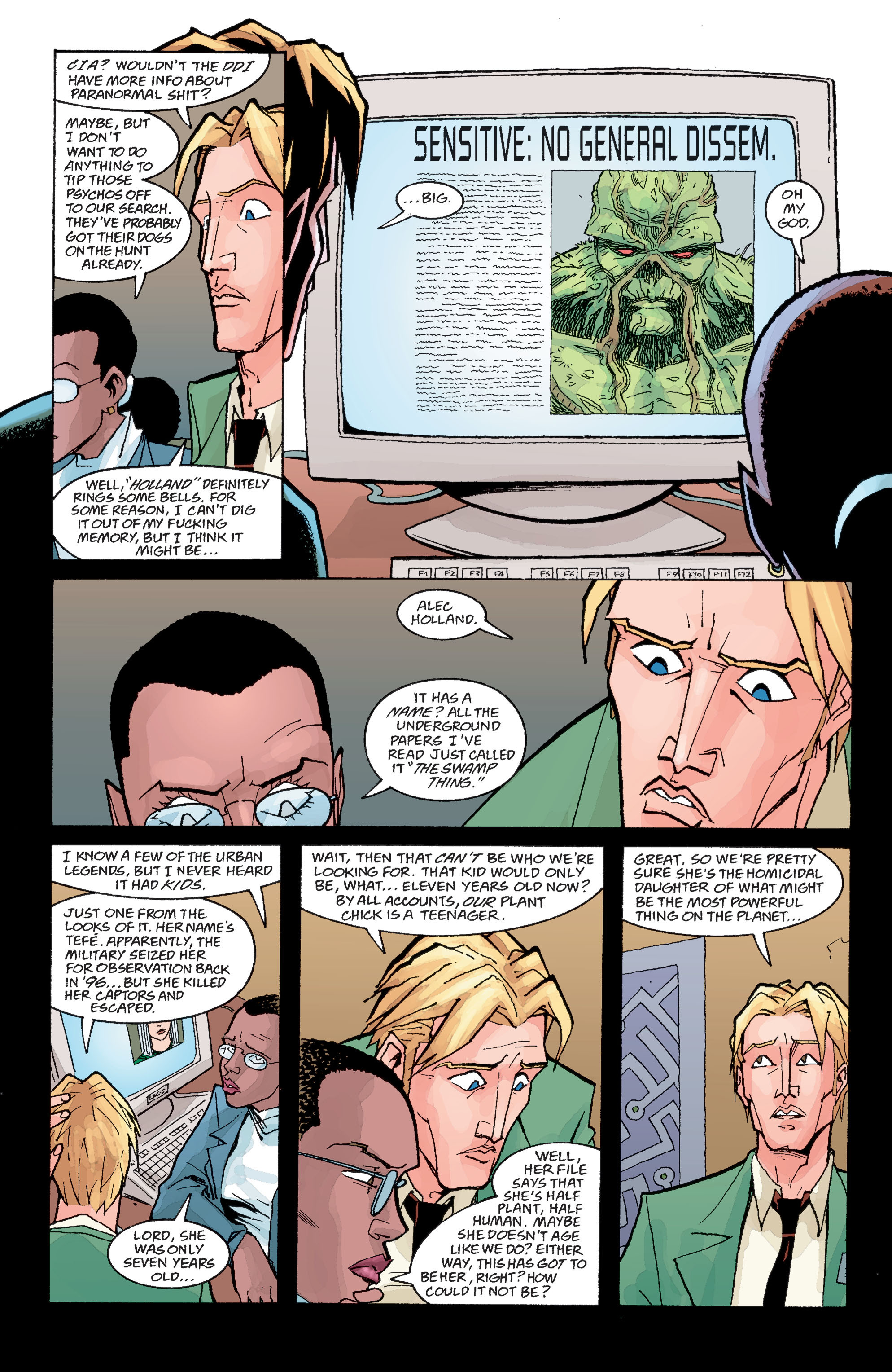 Read online Swamp Thing (2000) comic -  Issue # TPB 2 - 110