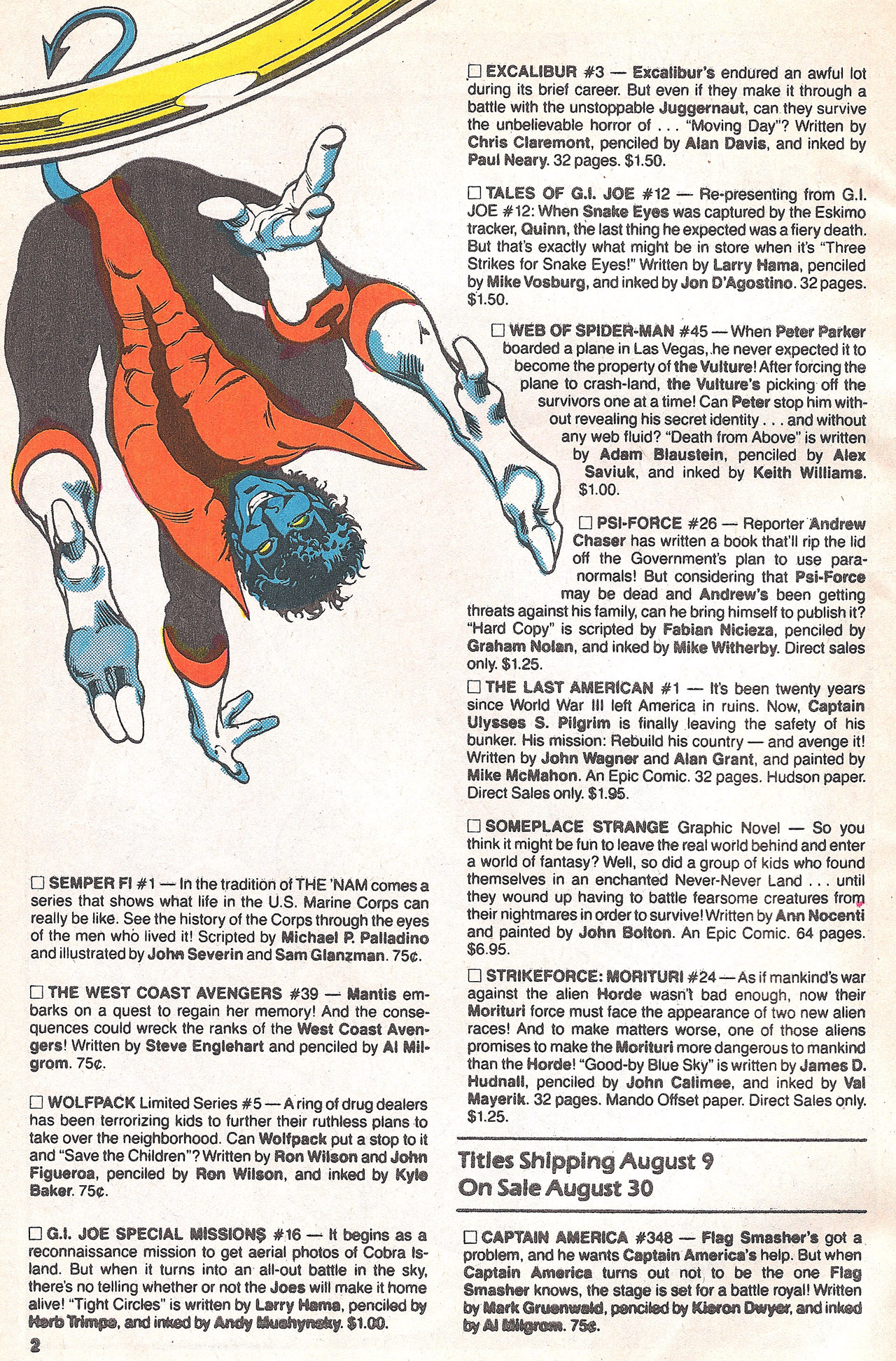 Read online Marvel Age comic -  Issue #68 - 4