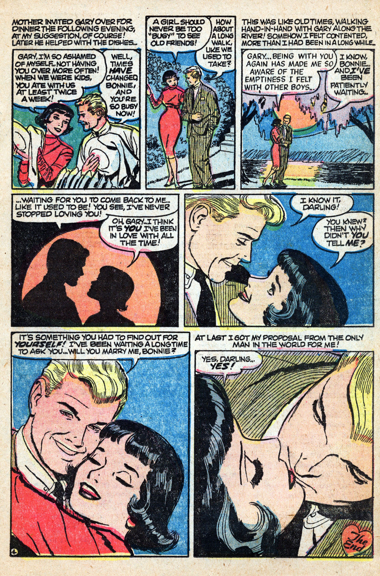 Read online Love Romances comic -  Issue #64 - 17