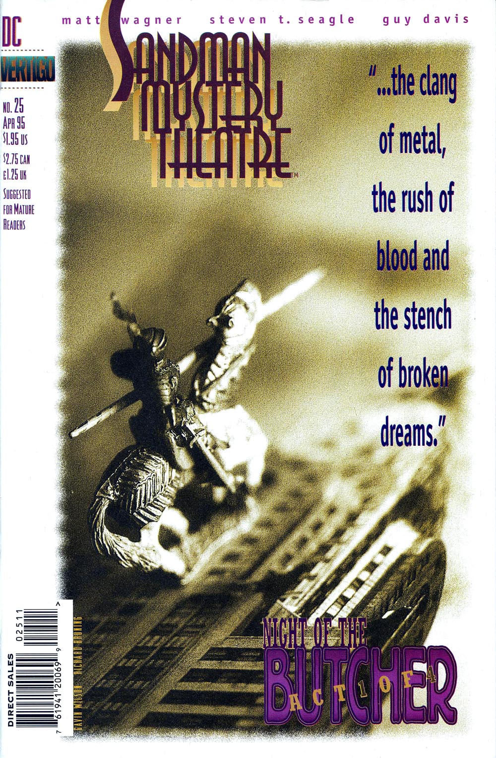Read online Sandman Mystery Theatre comic -  Issue #25 - 1