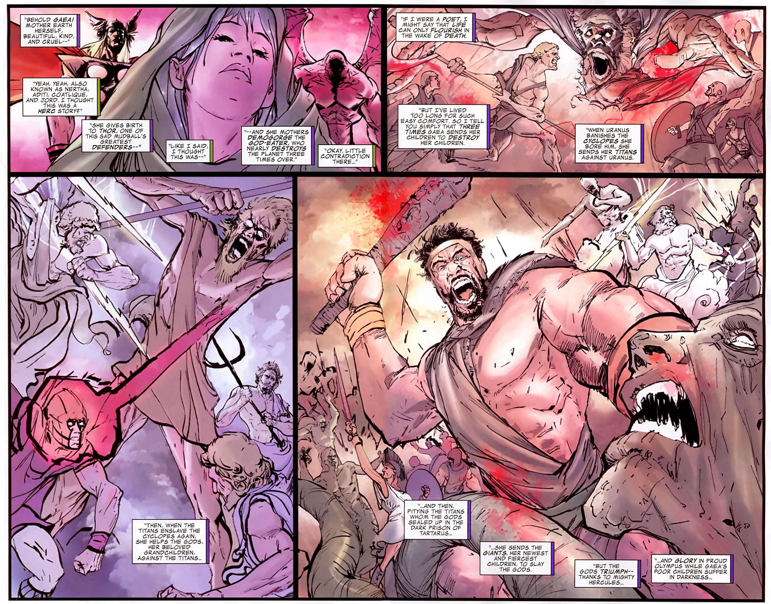 Read online Hulk vs. Hercules: When Titans Collide comic - Issue Full.
