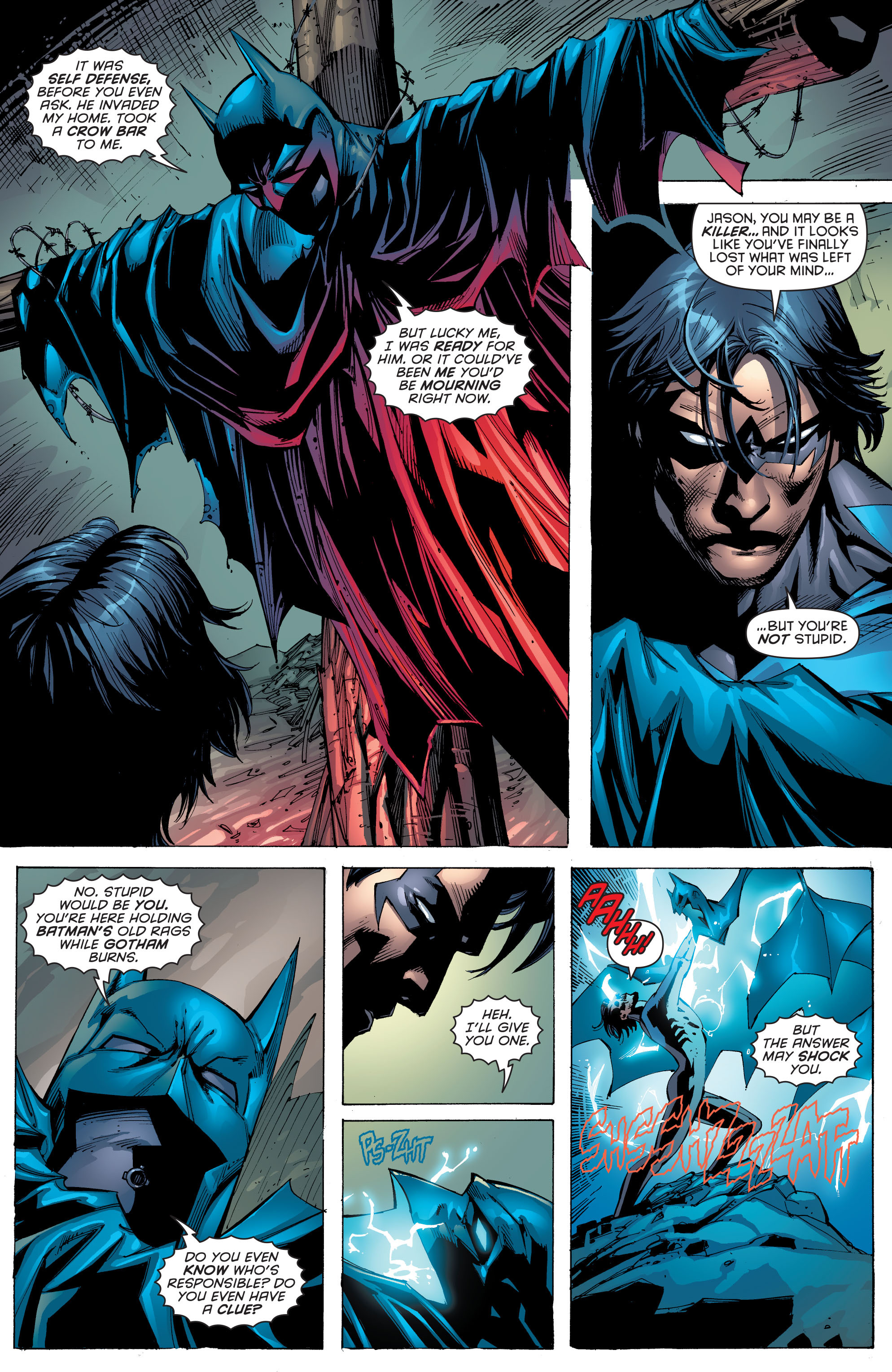 Read online Batman: Battle for the Cowl comic -  Issue #3 - 14