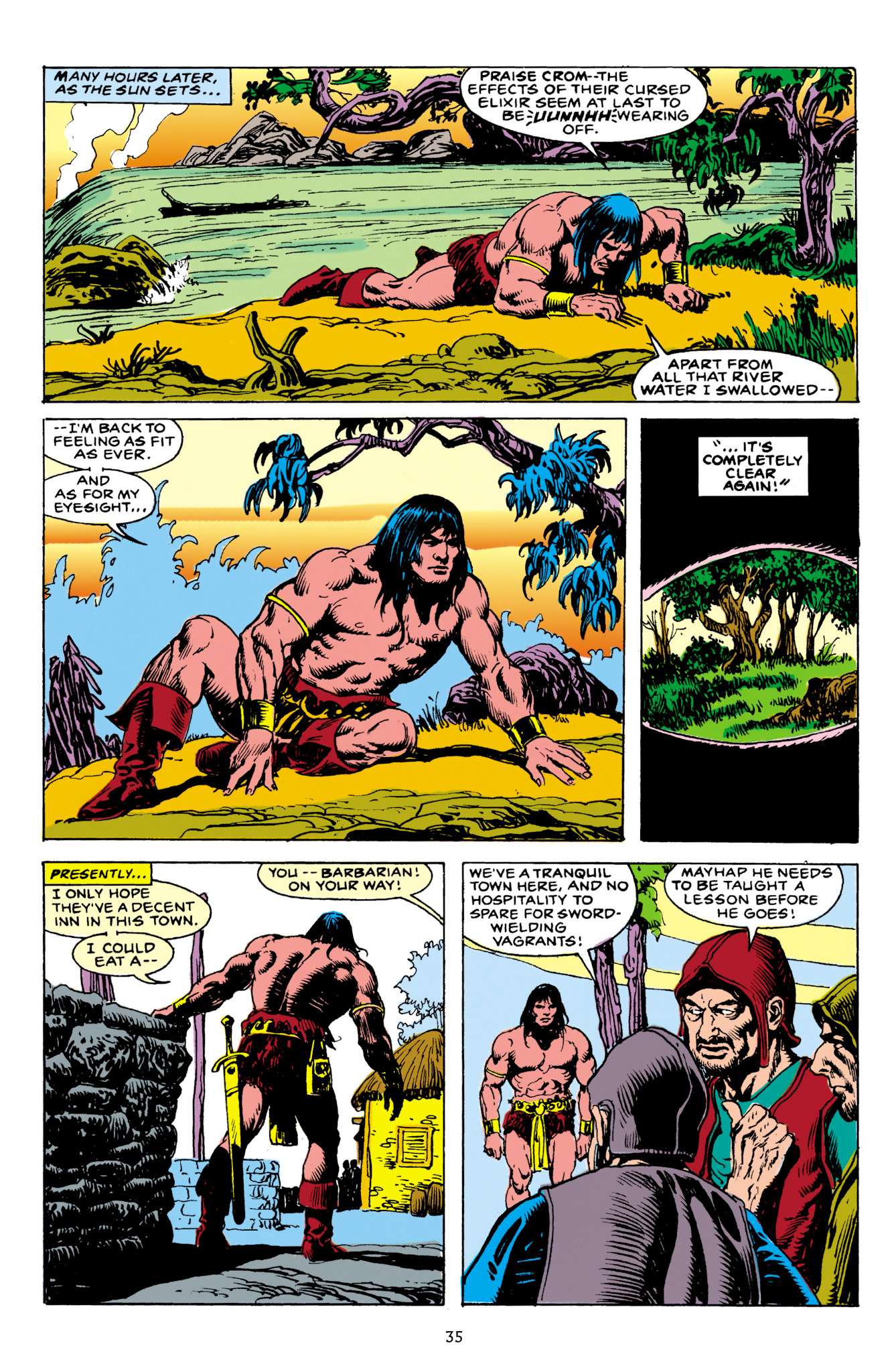 Read online The Chronicles of Conan comic -  Issue # TPB 29 (Part 1) - 36