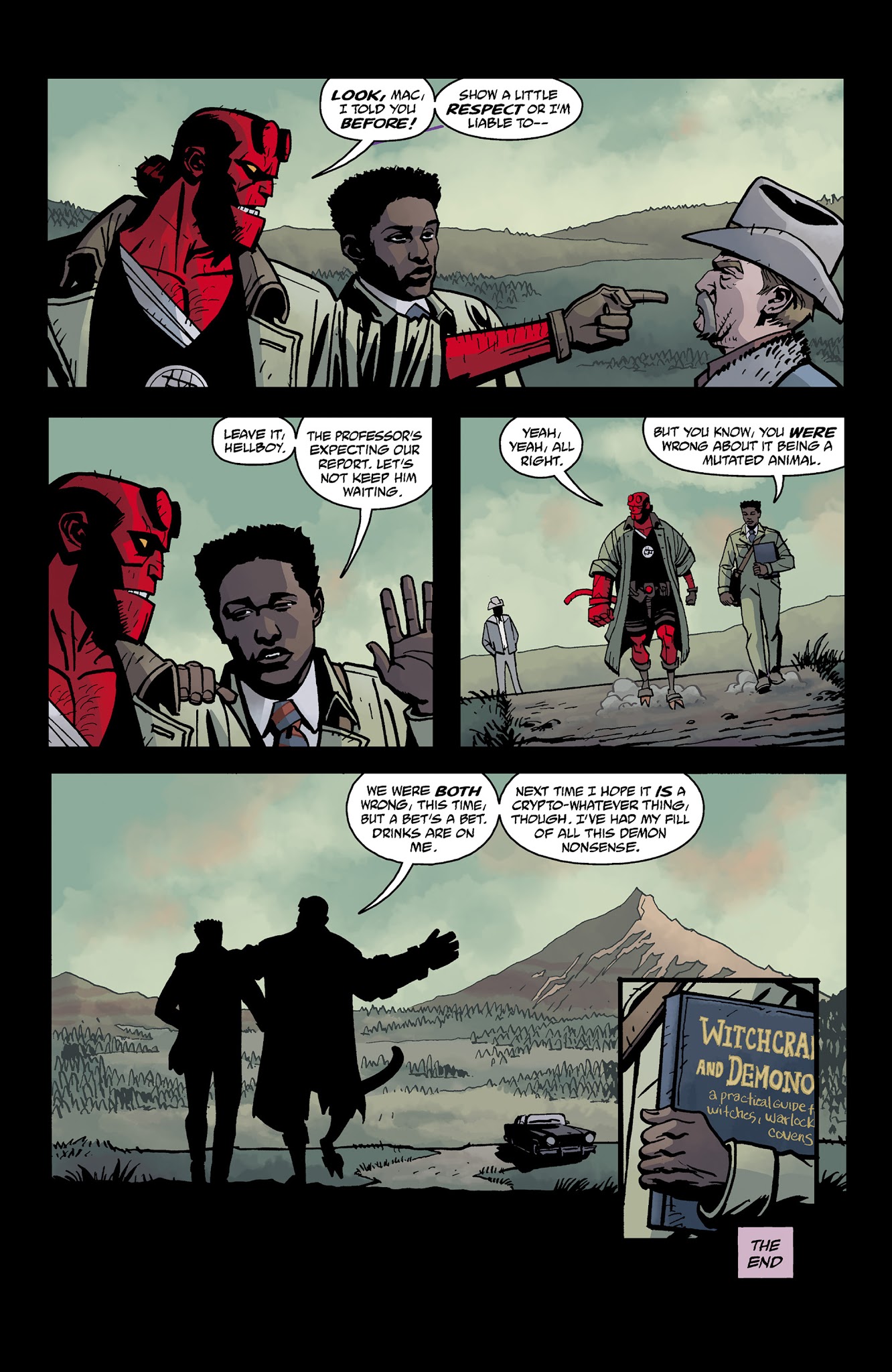 Read online Hellboy and the B.P.R.D.: 1955 ― Secret Nature comic -  Issue # Full - 24