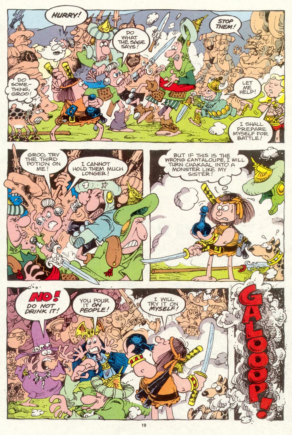 Read online Sergio Aragonés Groo the Wanderer comic -  Issue #93 - 20