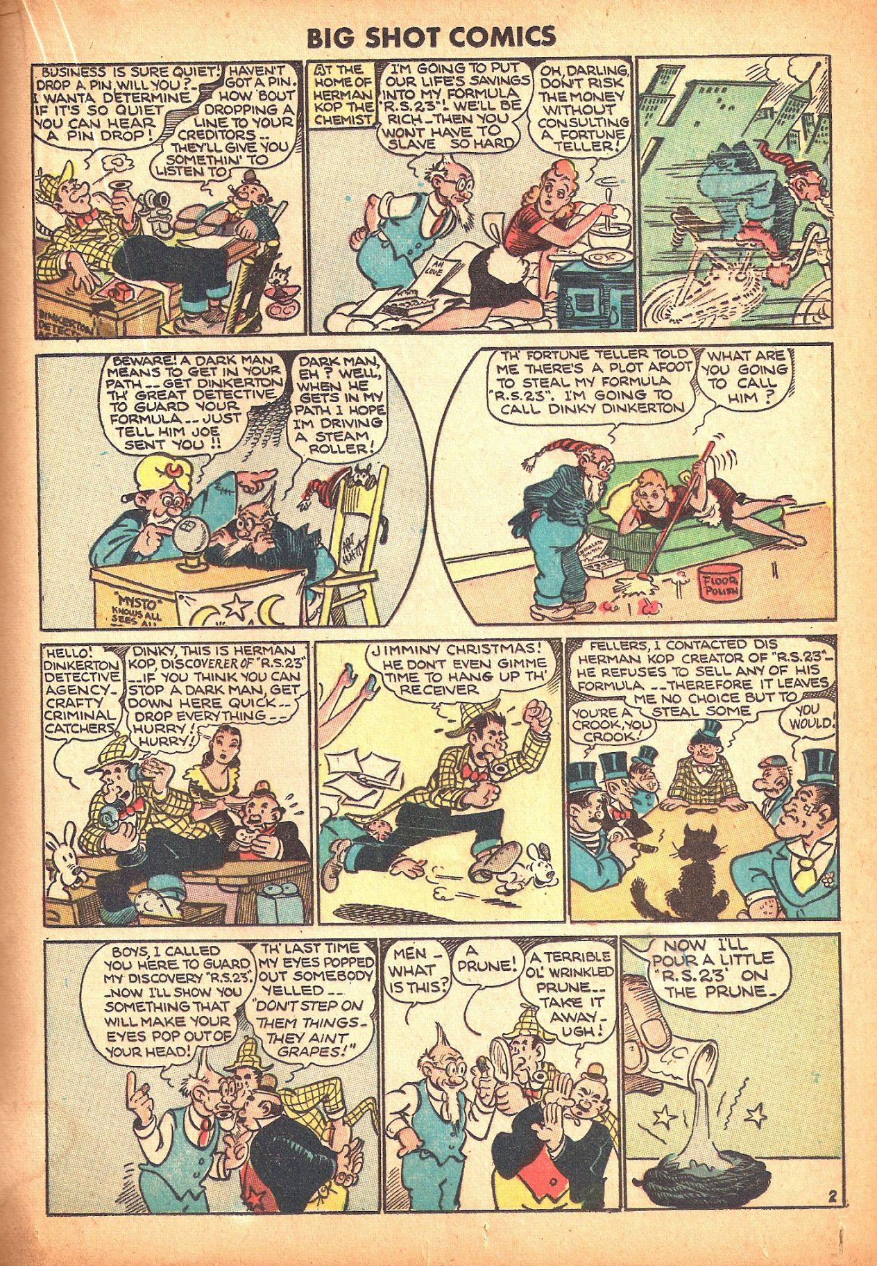 Read online Big Shot comic -  Issue #33 - 39